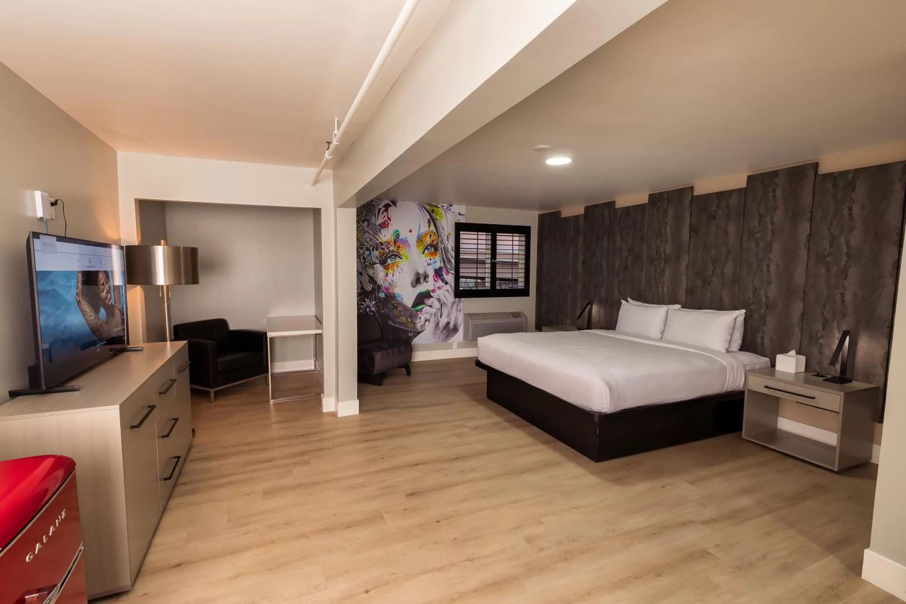 Seating area in The Lexi Las Vegas