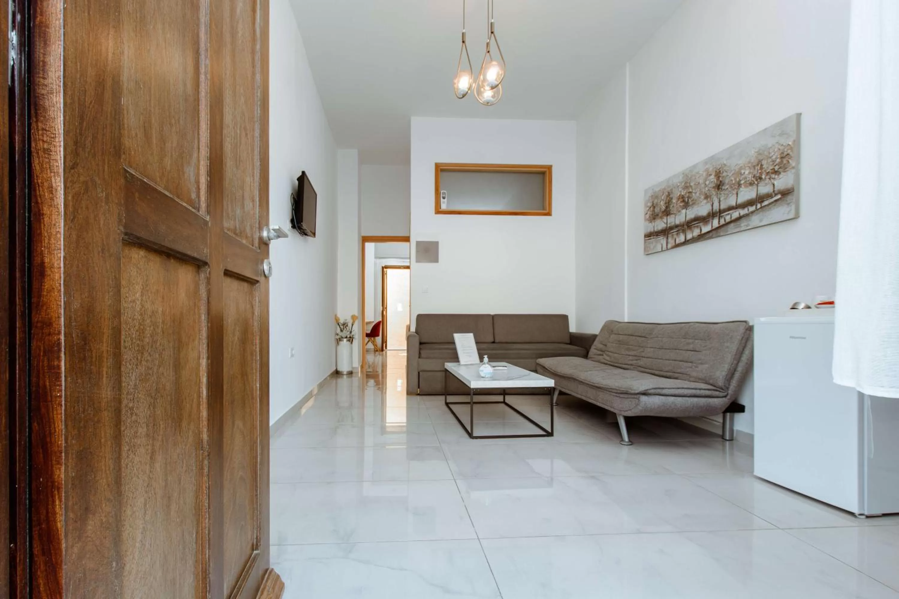 Living room in Deluxe Suites