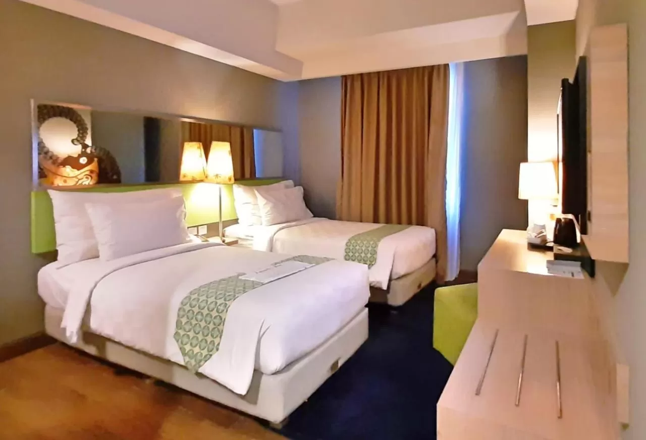 Bedroom, Bed in Khas Hotel Pekalongan