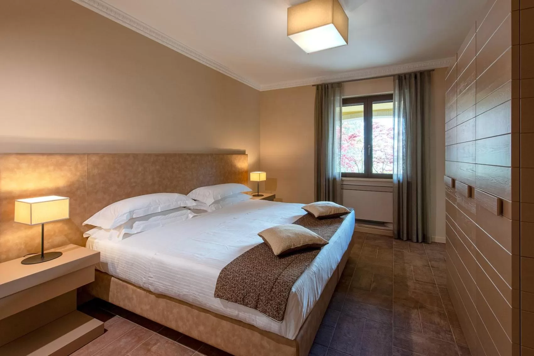 Bed in Altarocca Wine Resort Adults Only