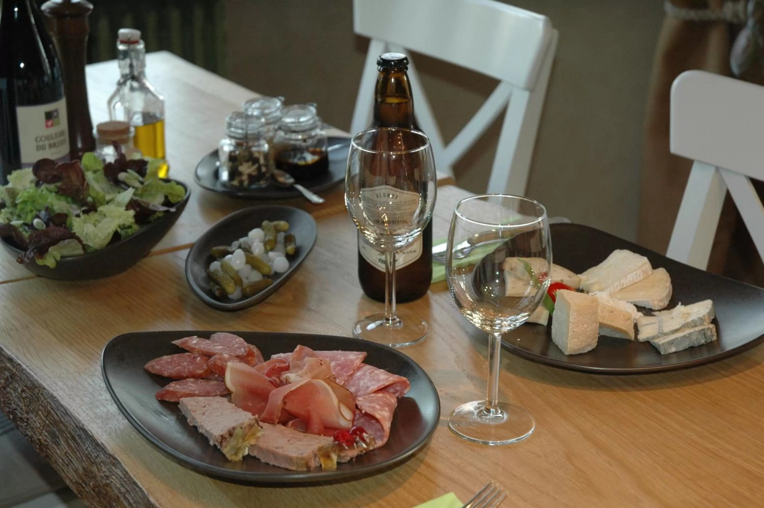 Meals in Les Chambres du Vivier, chambres d'hôtes à Durbuy