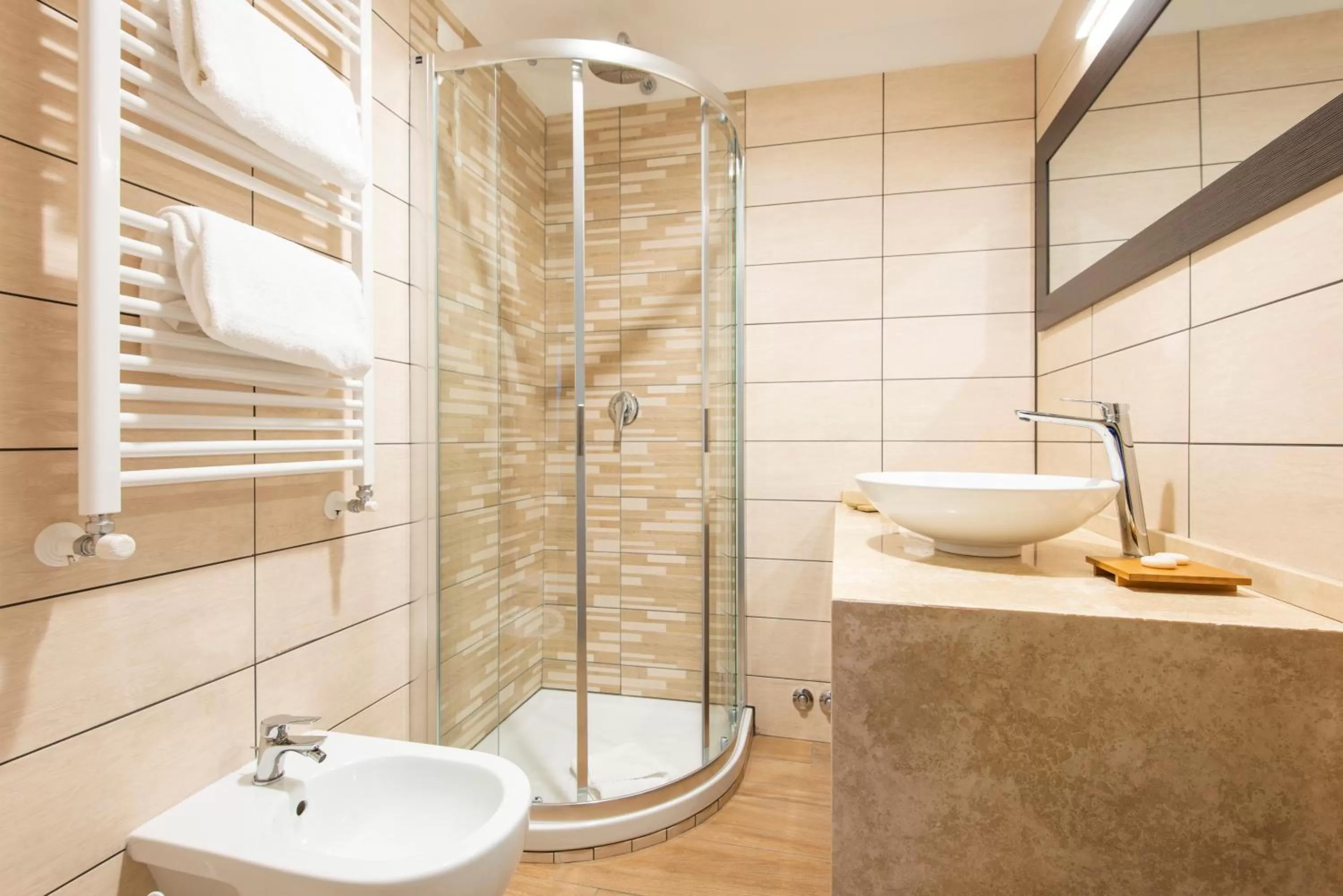 Bathroom in Domus Porto Di Traiano Resort