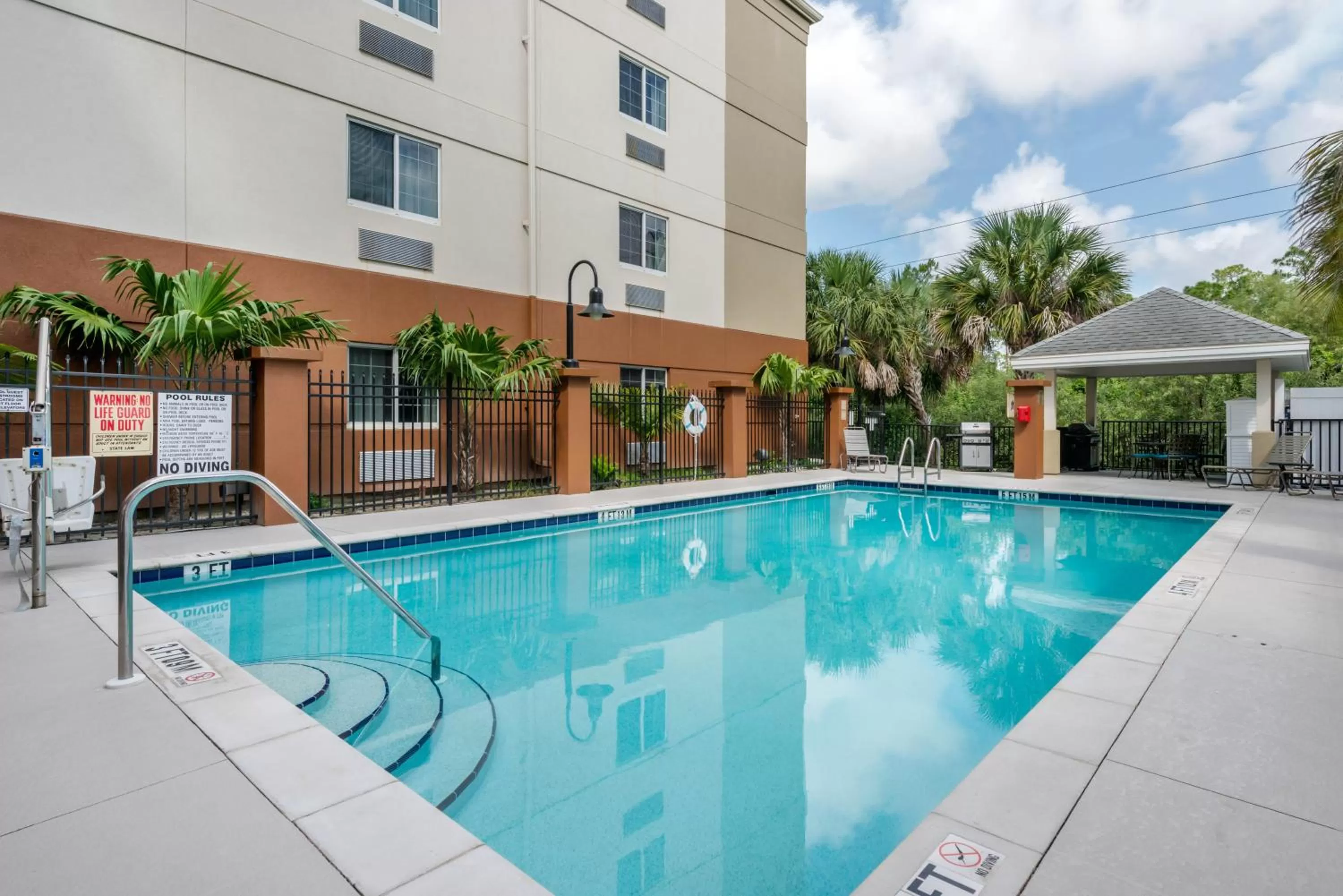 Swimming pool in Candlewood Suites Fort Myers Interstate 75 by IHG