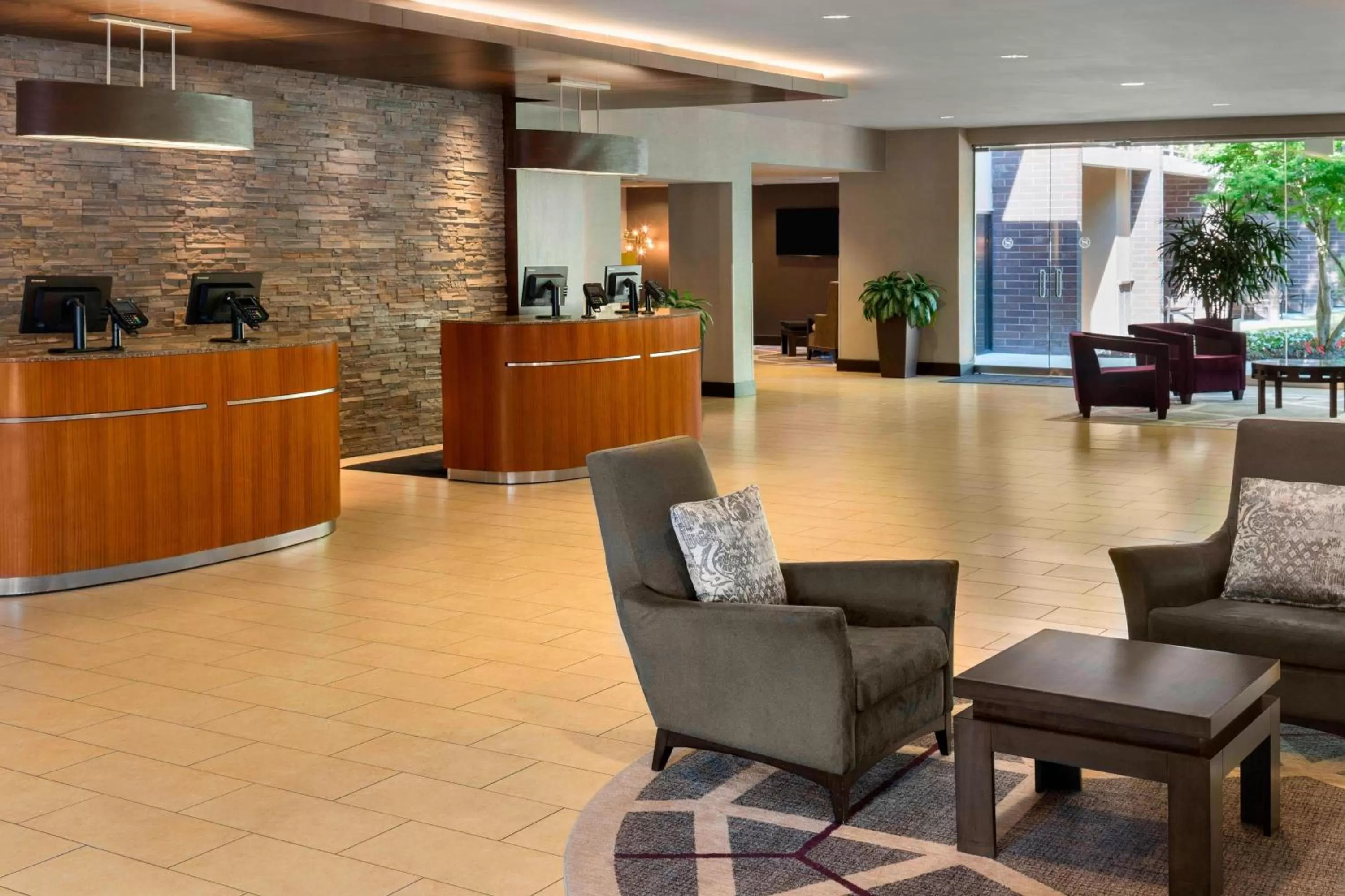 Lobby or reception in Sheraton Vancouver Airport Hotel
