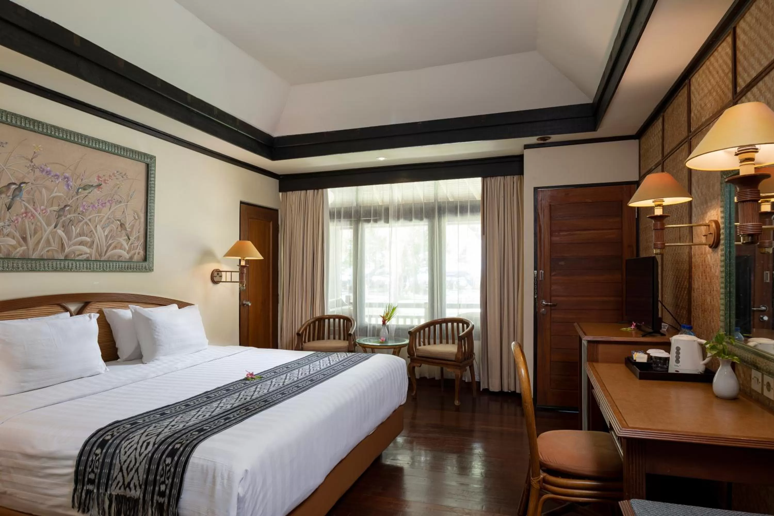 Bed in Merumatta Senggigi Lombok