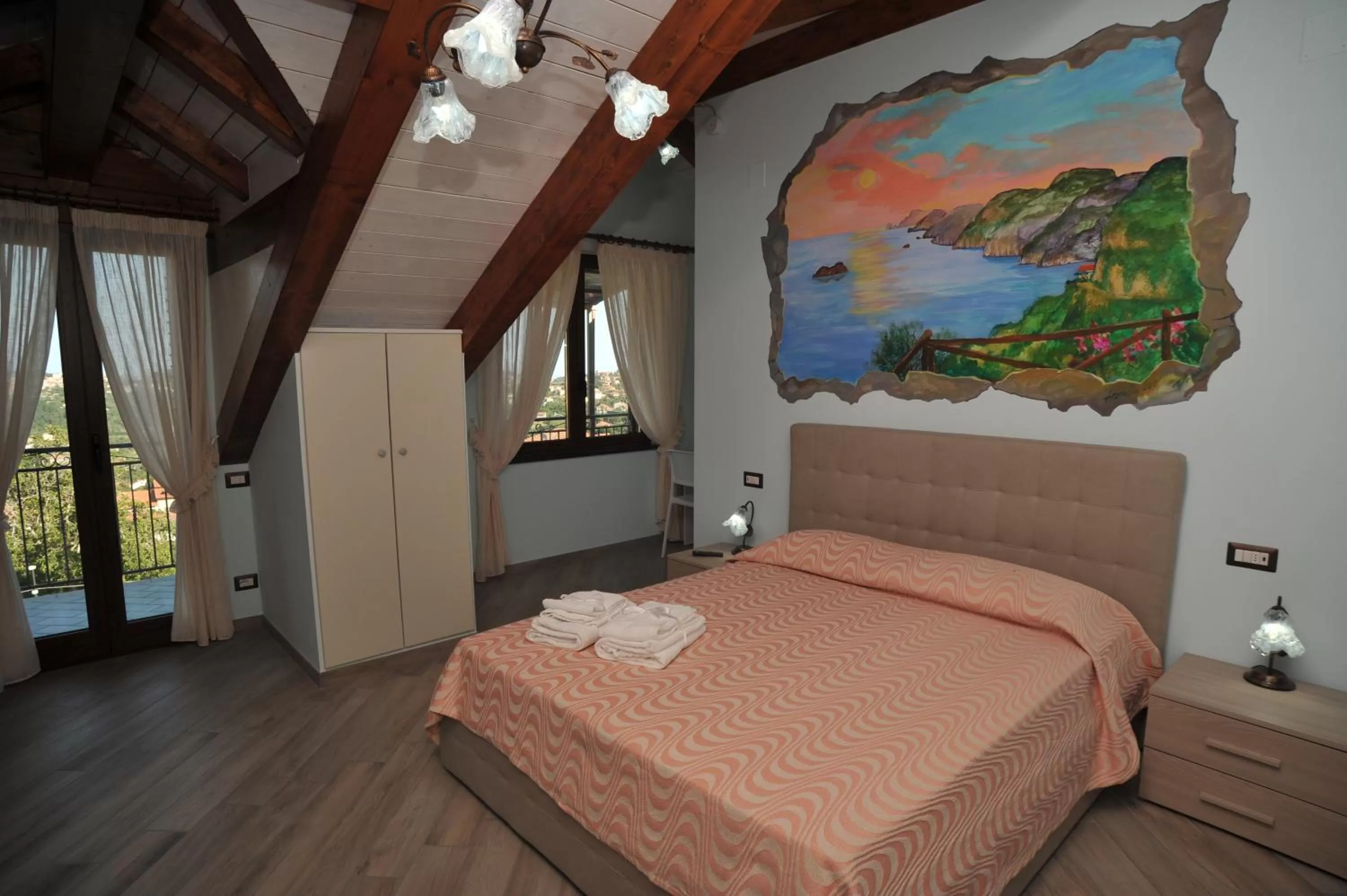 Bedroom, Bed in B&B Kebontà