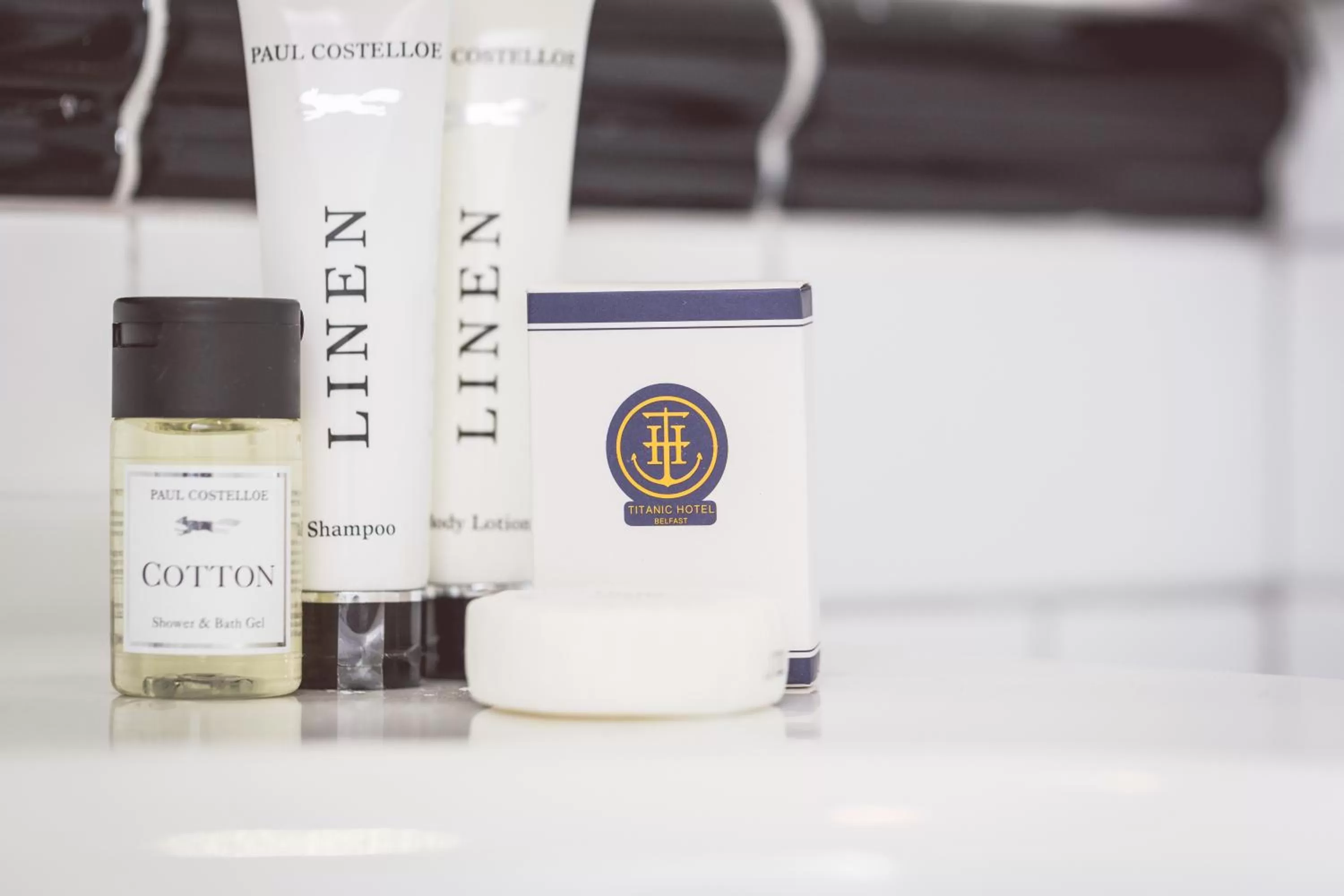 Decorative detail in Titanic Hotel Belfast