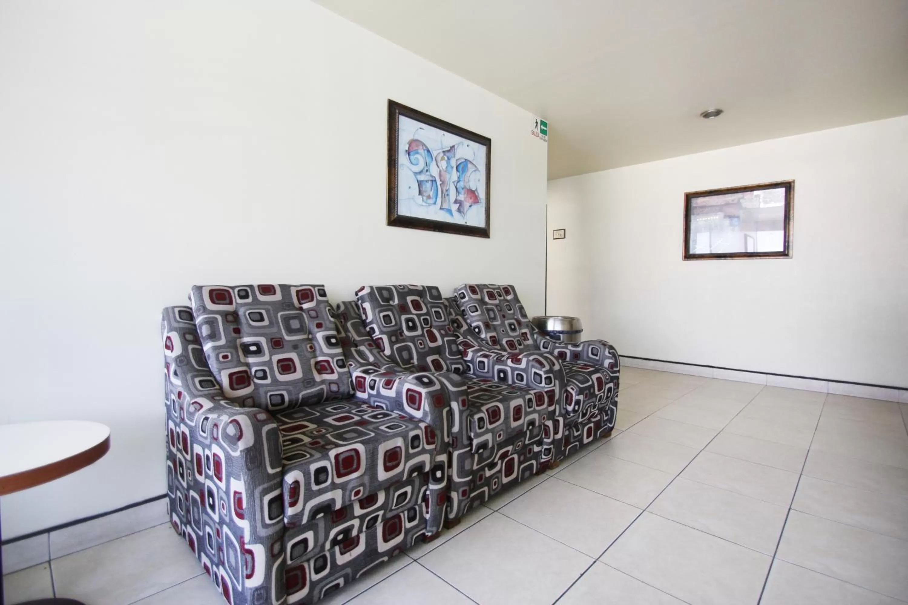 Living room in Hotel Astor Tijuana