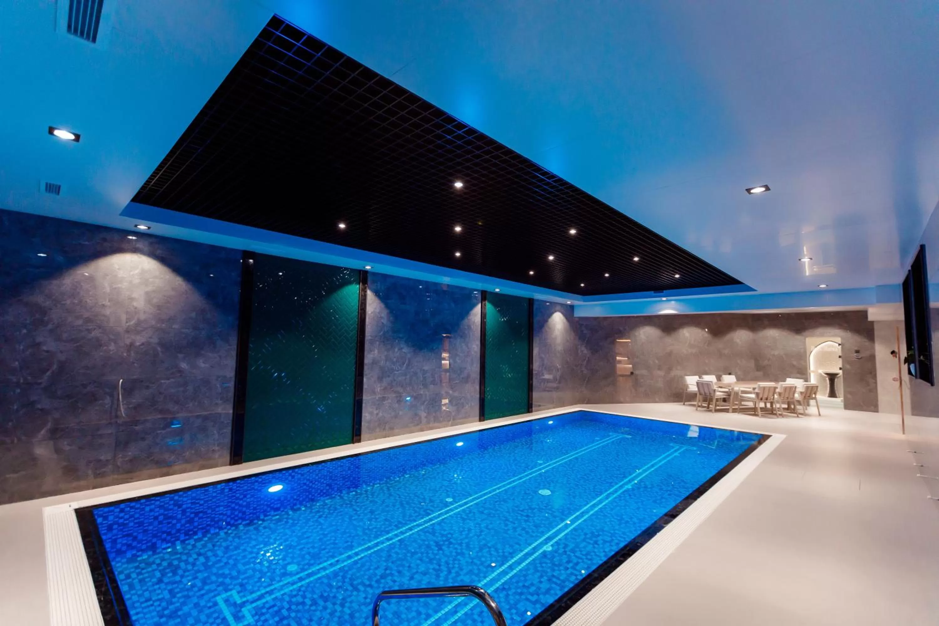 Pool view in Hotel Marwa Tashkent Pool&Spa