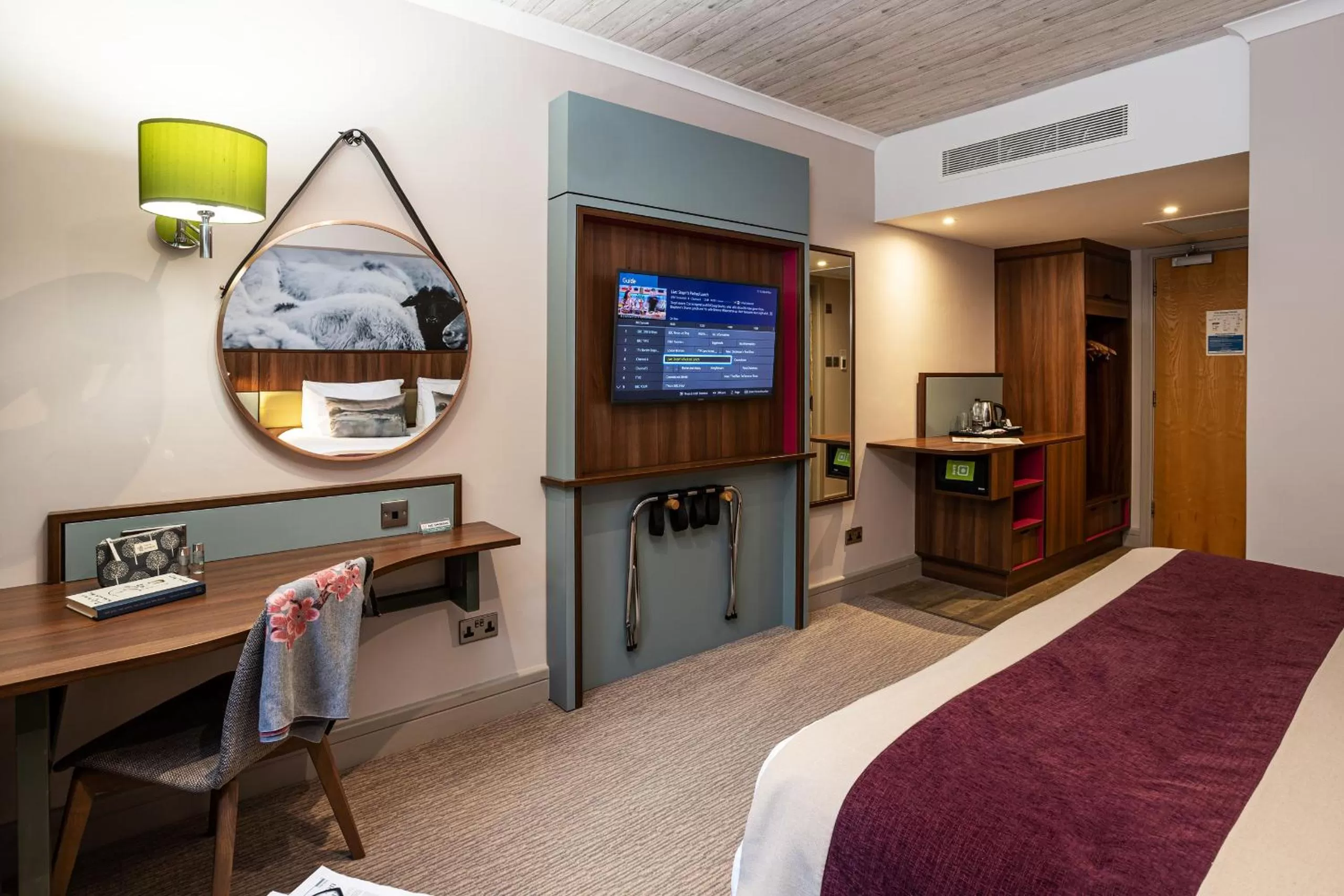 Bedroom, Bed in Castle Green Hotel In Kendal, BW Premier Collection