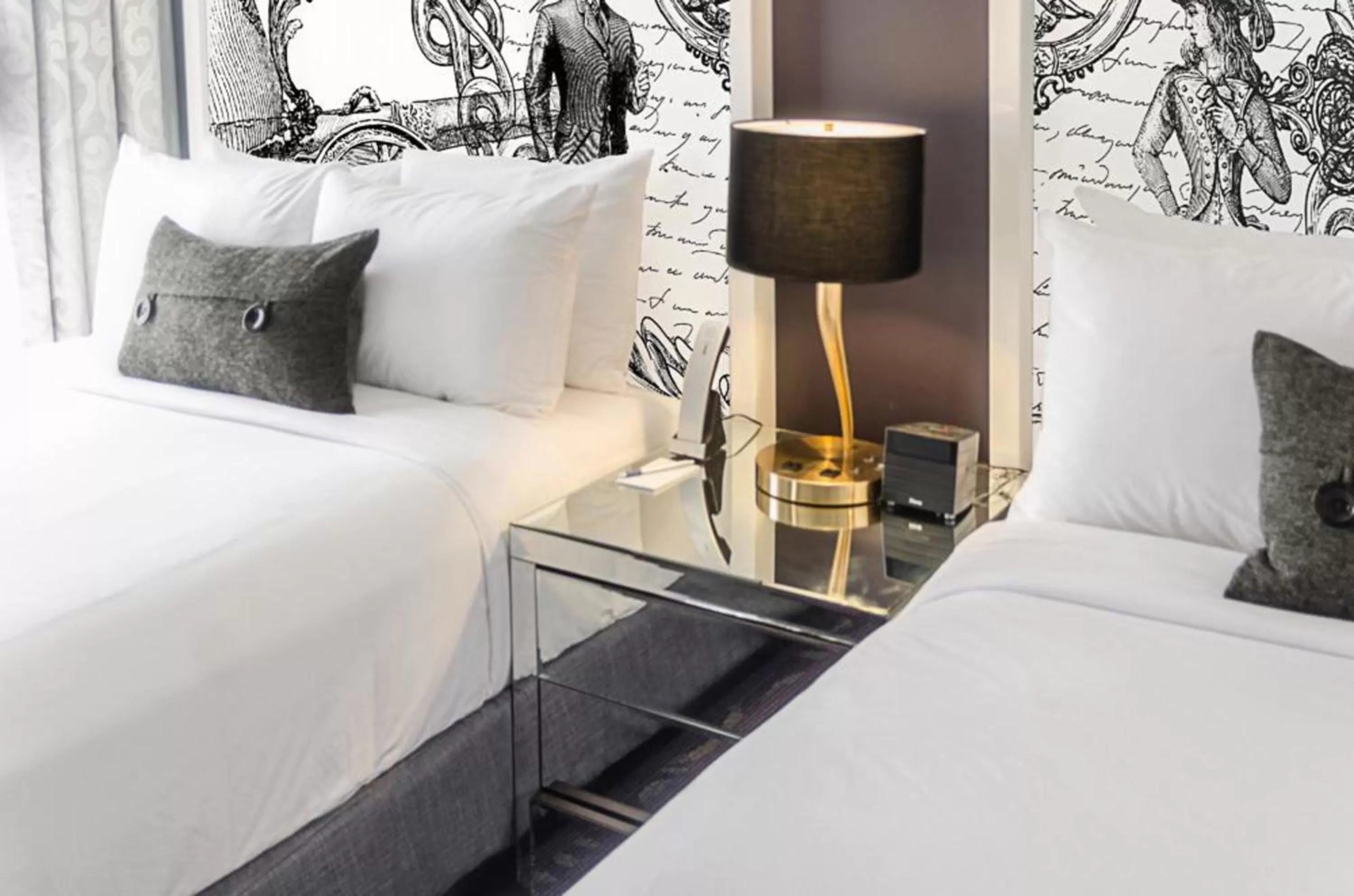 Bed in Hotel Vinache