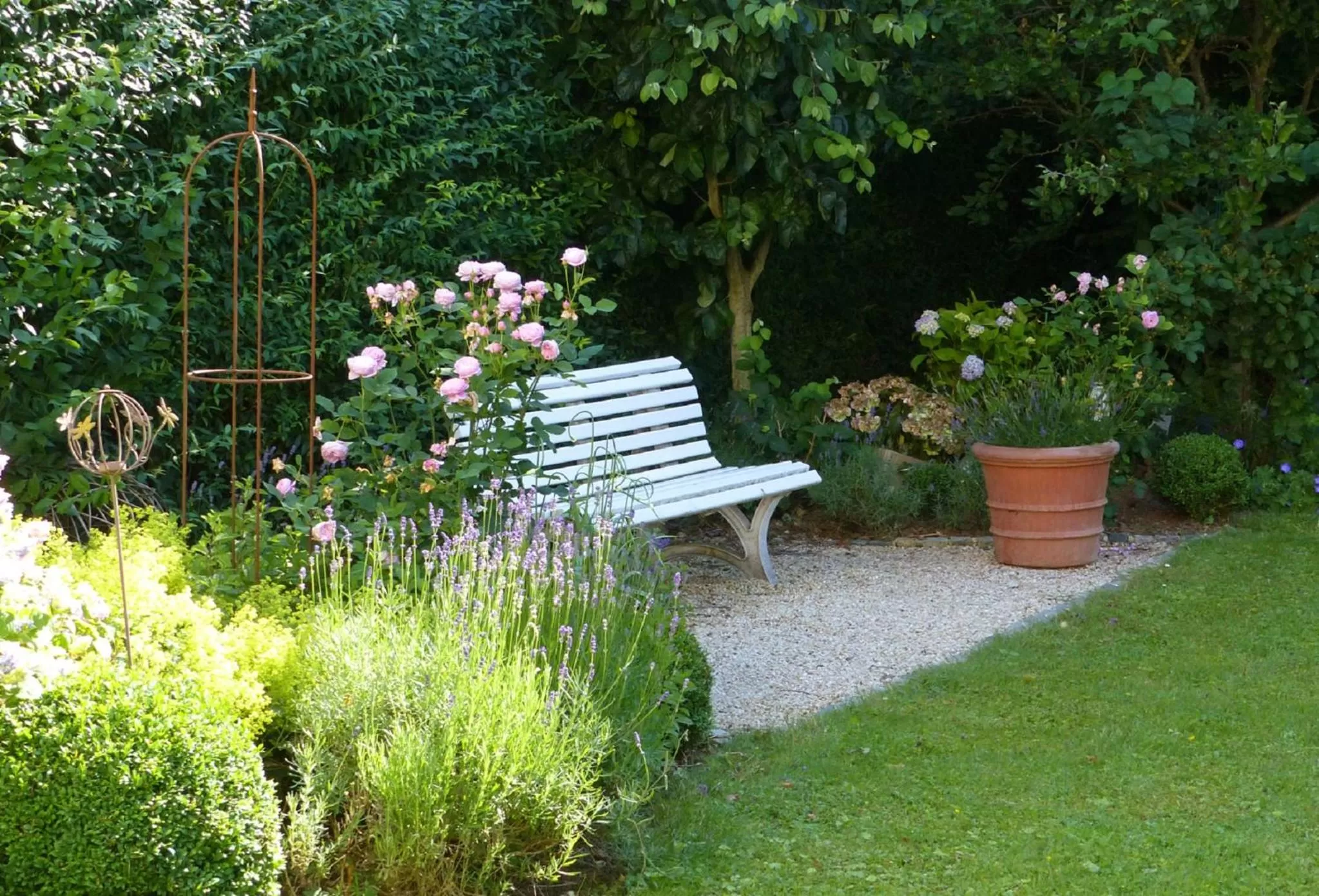 Garden in Bed and Breakfast unter den Linden