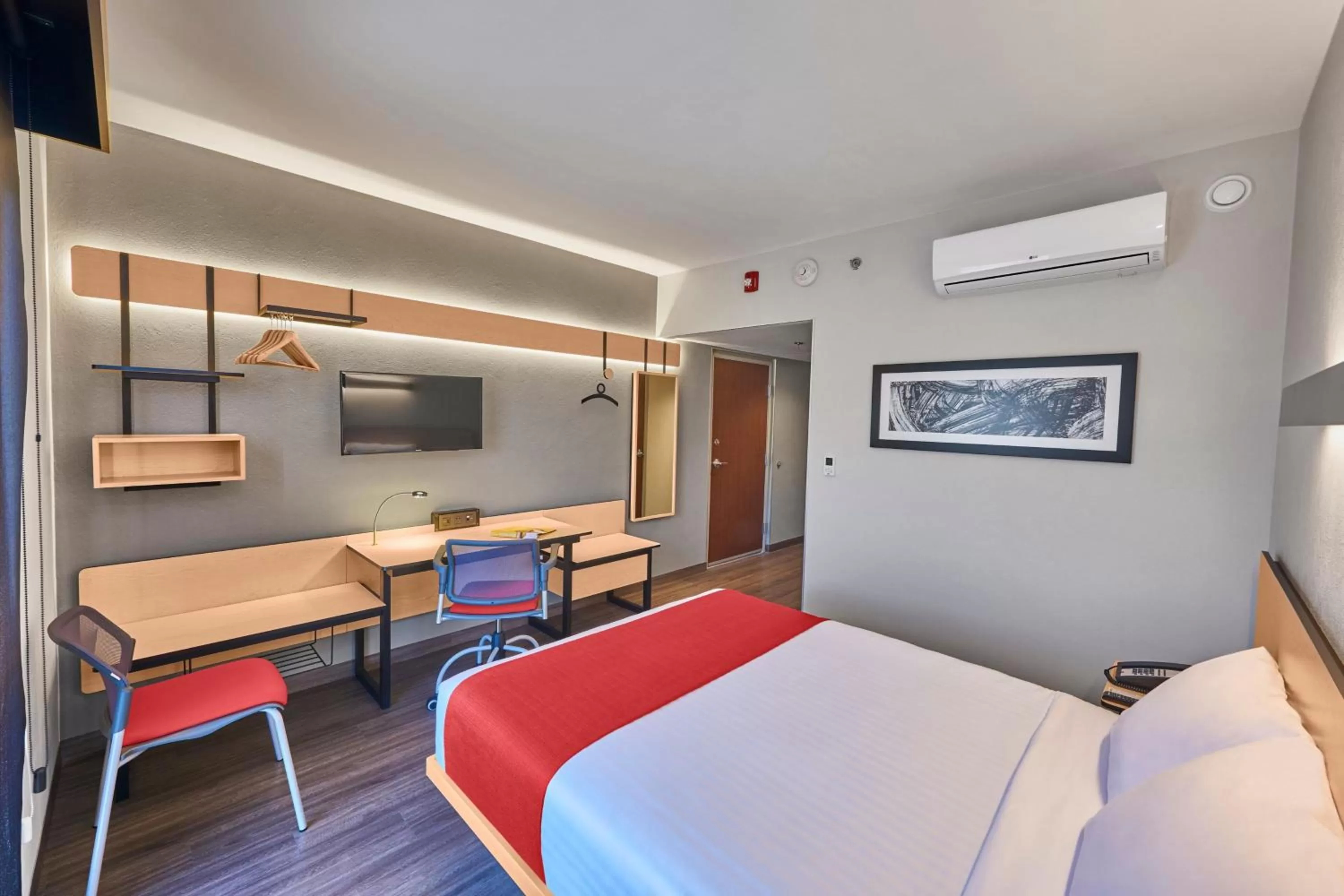 Bedroom, Bed in City Express by Marriott Celaya Galerias