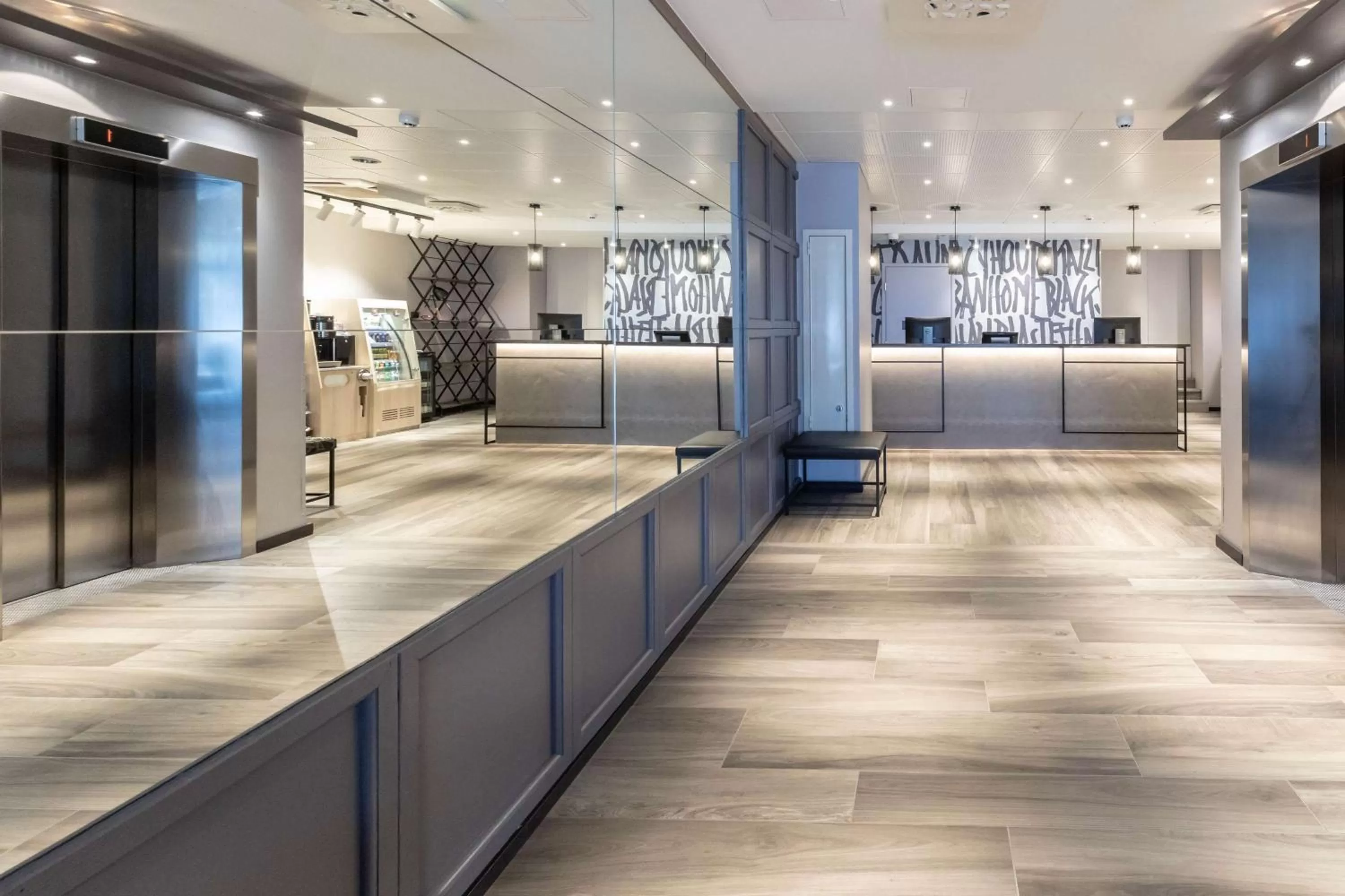 Lobby or reception in Scandic Kallio