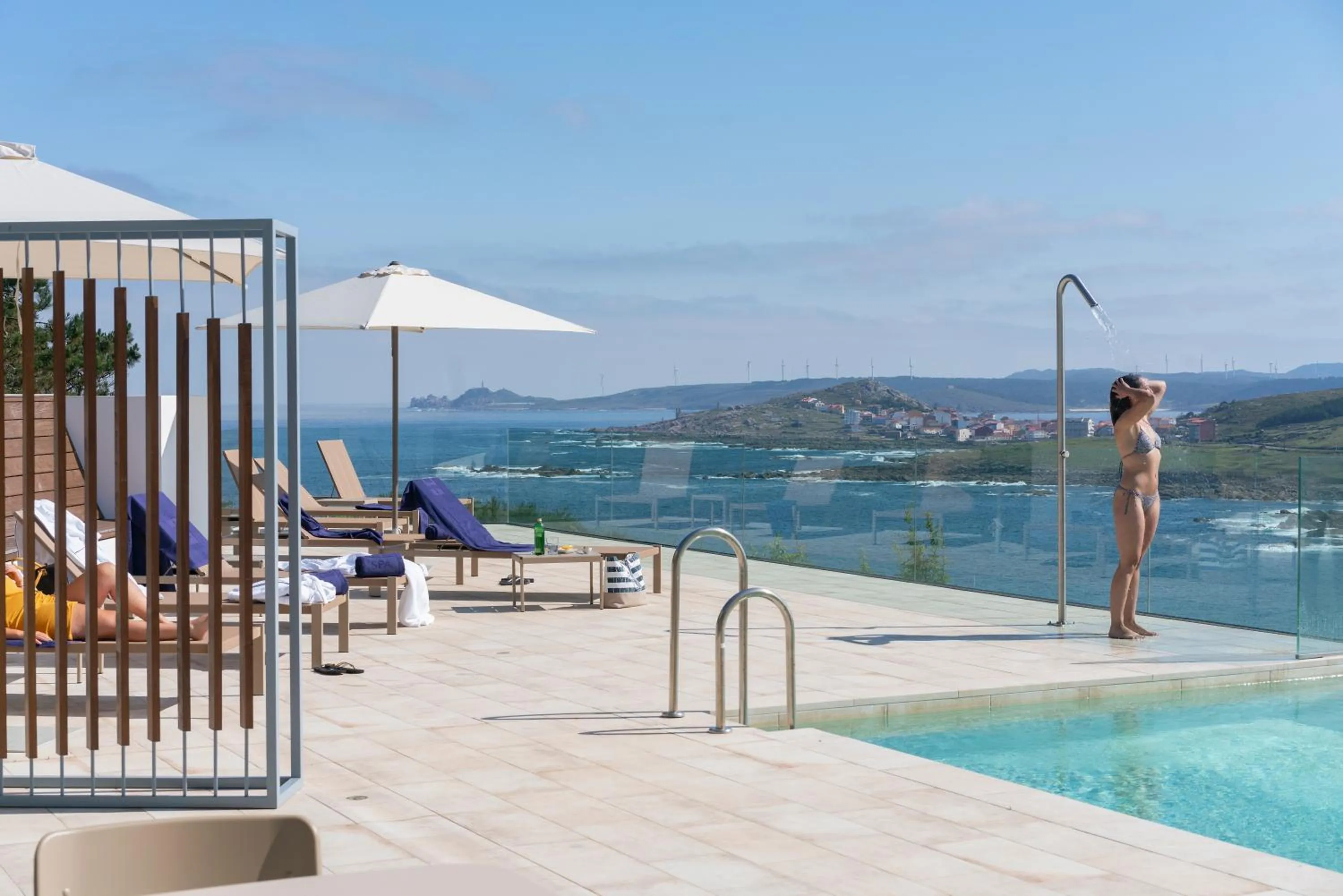 Swimming pool in Parador Costa da Morte