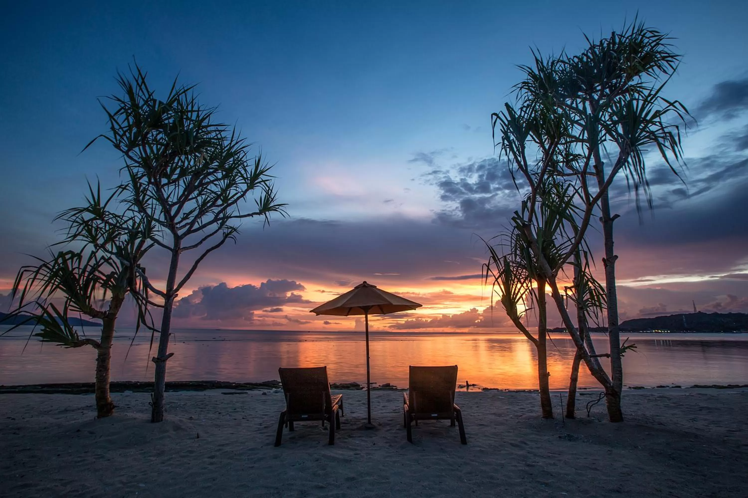 Beach in Sunset House Gili Meno