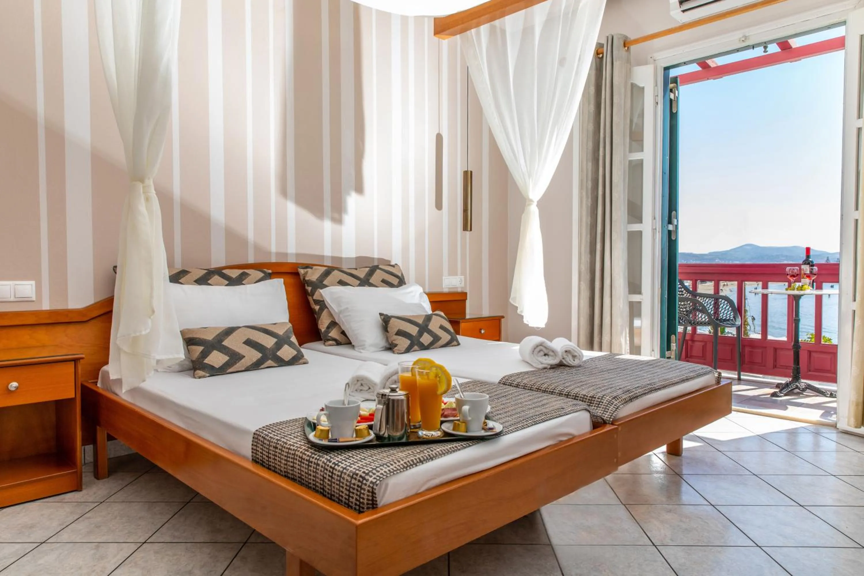 Bed in Hotel Palatia