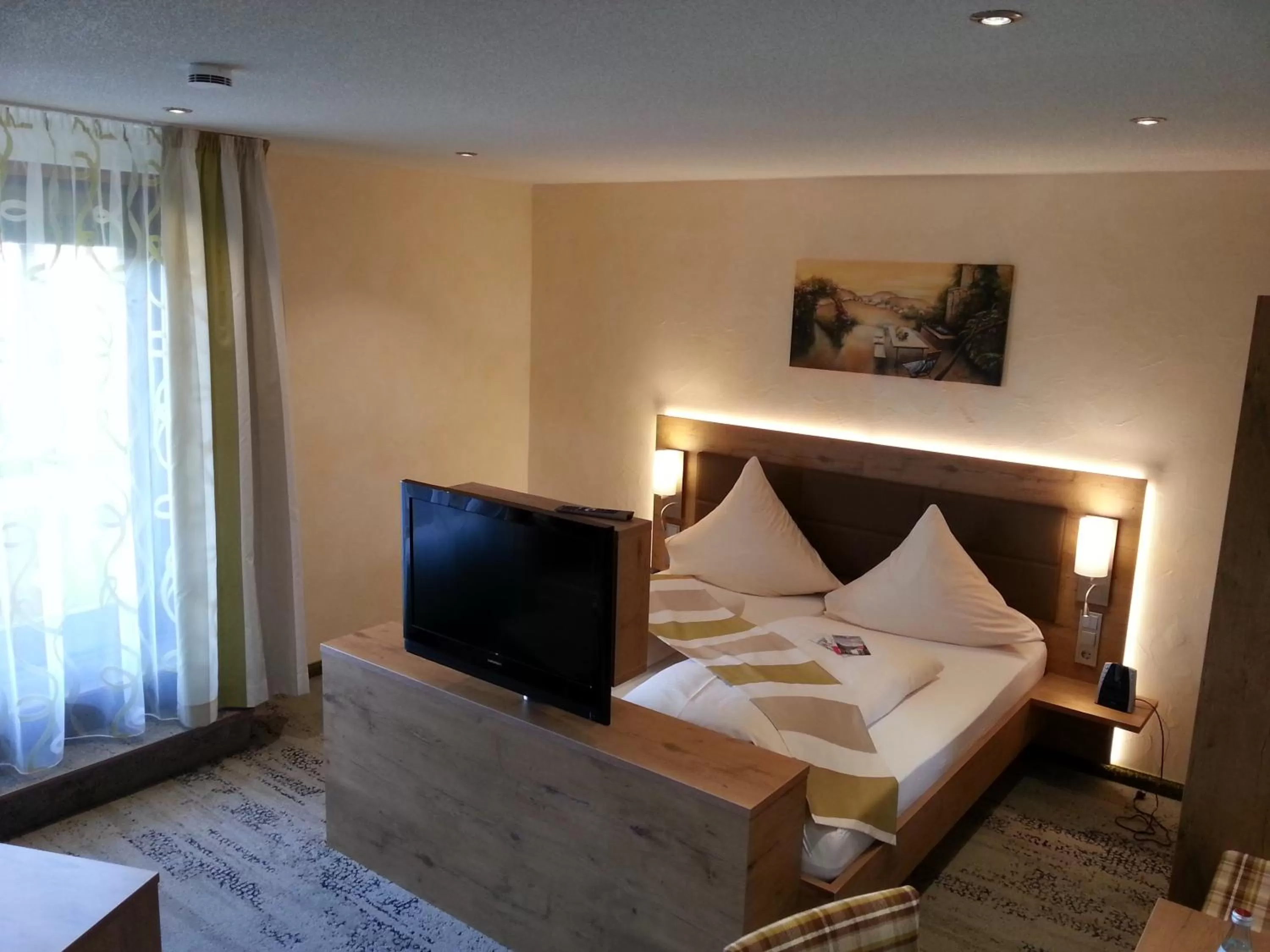 Bedroom, Bed in Wellness-Hotel Talblick