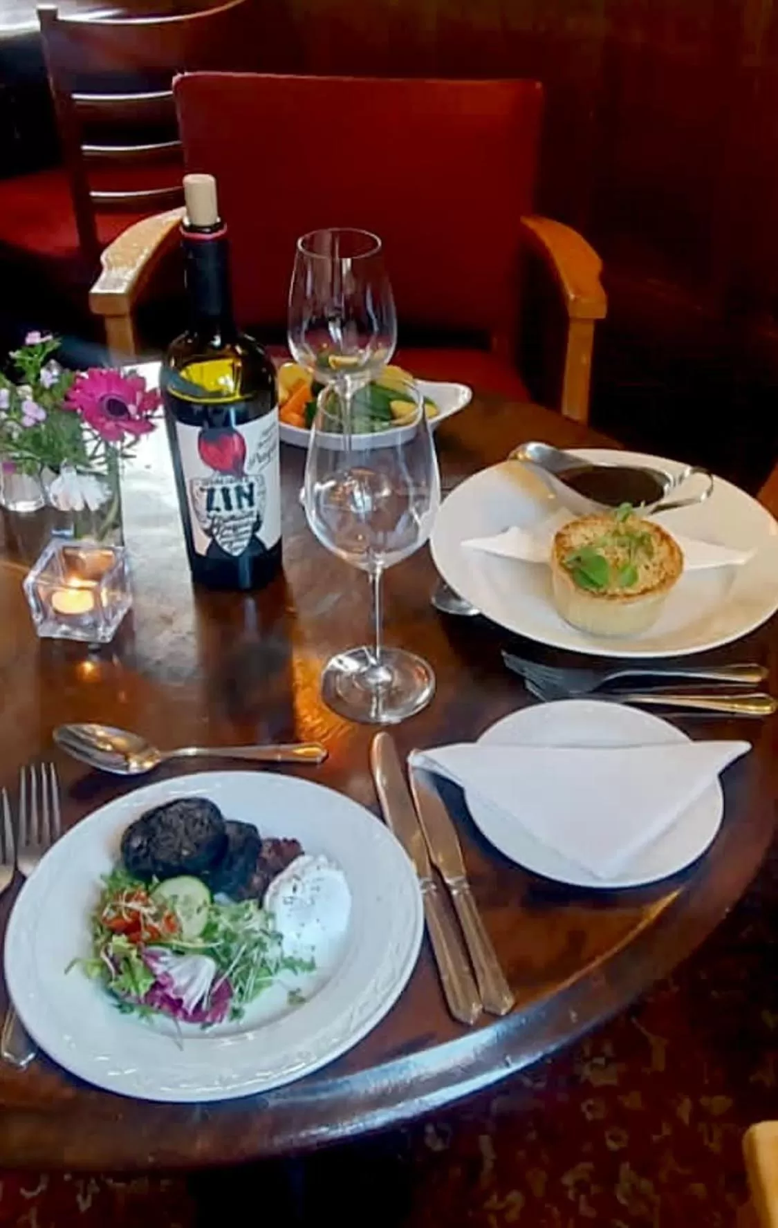 Lunch and Dinner in Kings Arms Hotel