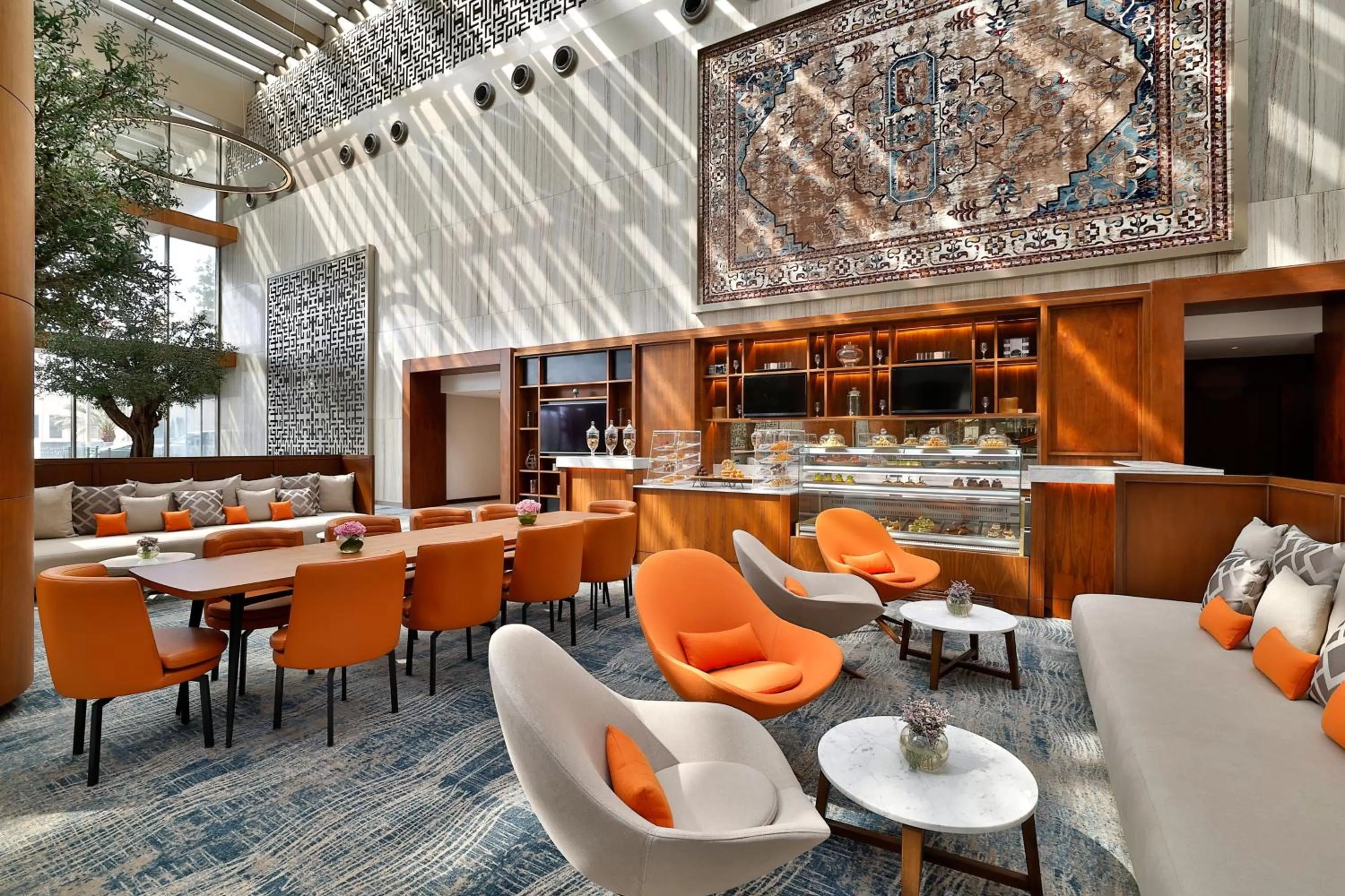 Lobby or reception in Jeddah Marriott Hotel Madinah Road