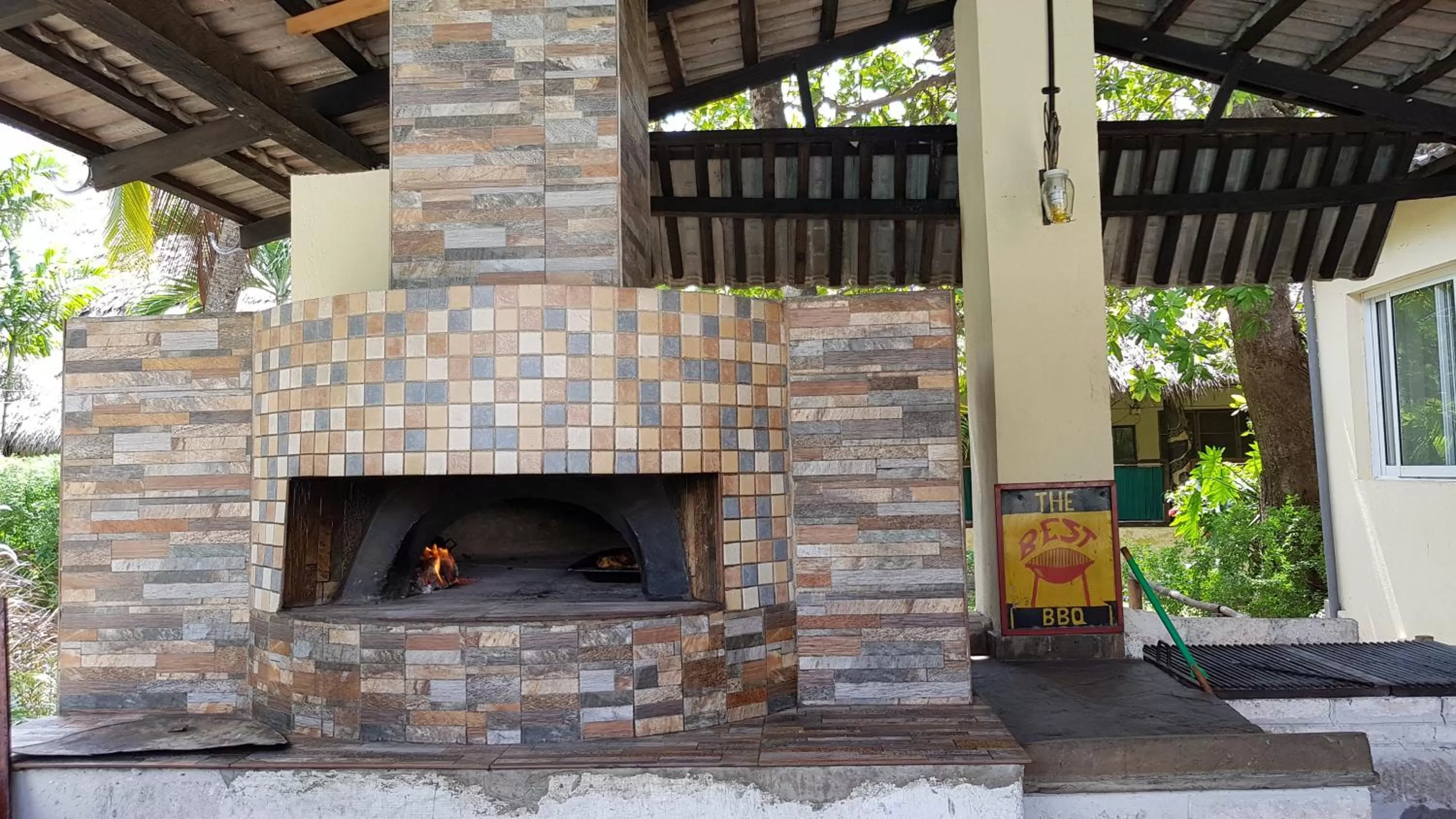 BBQ facilities in Makuti Villas Resort