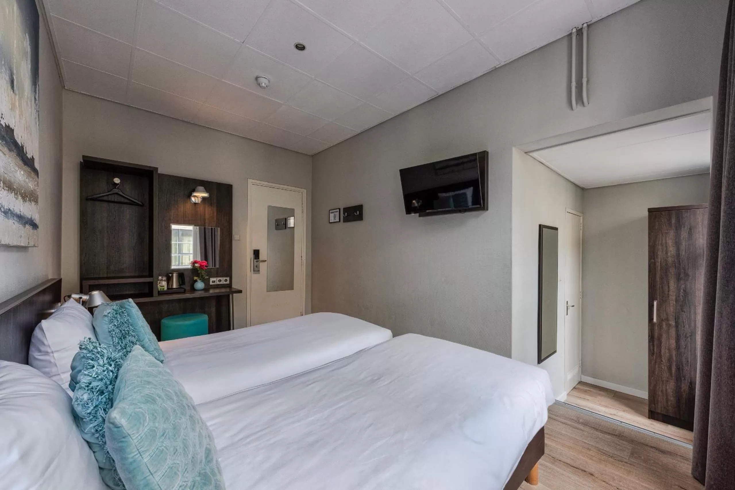 Bed in Hotel Damsquare