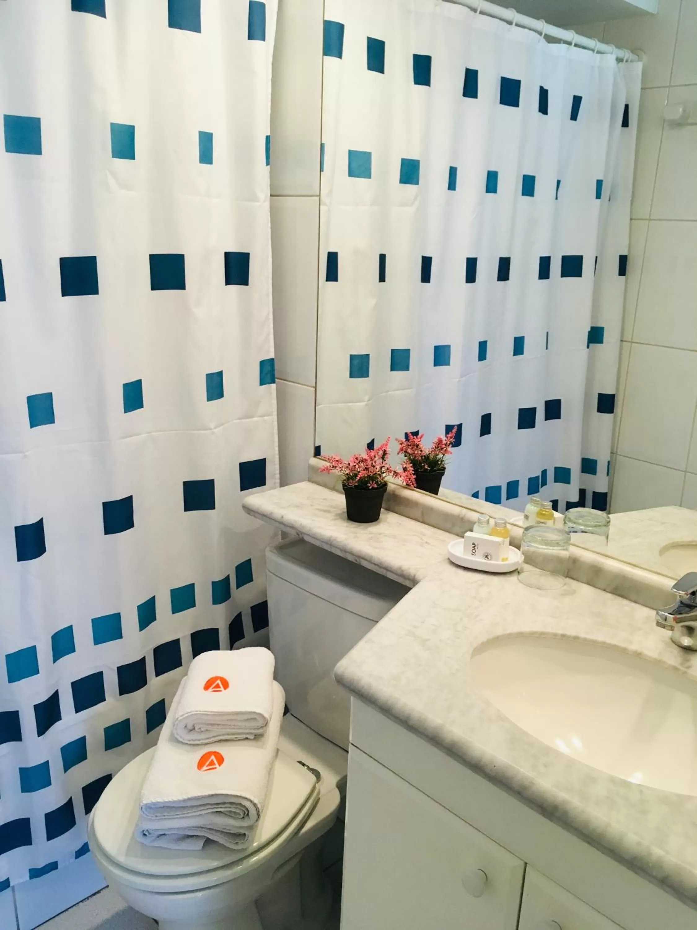 Bathroom in Aconcagua Apartments