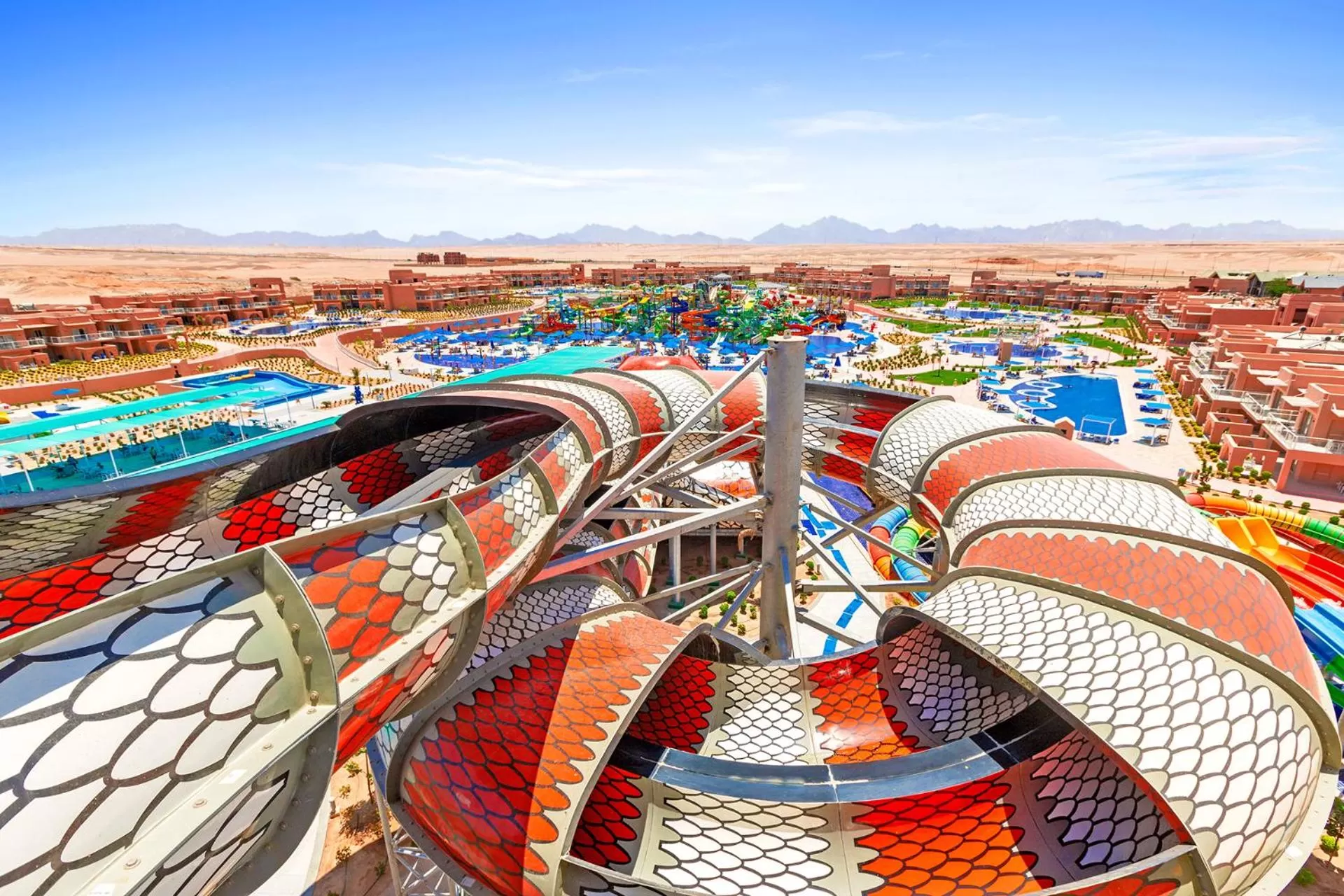 Aqua park in Neverland City Hurghada - Pickalbatros
