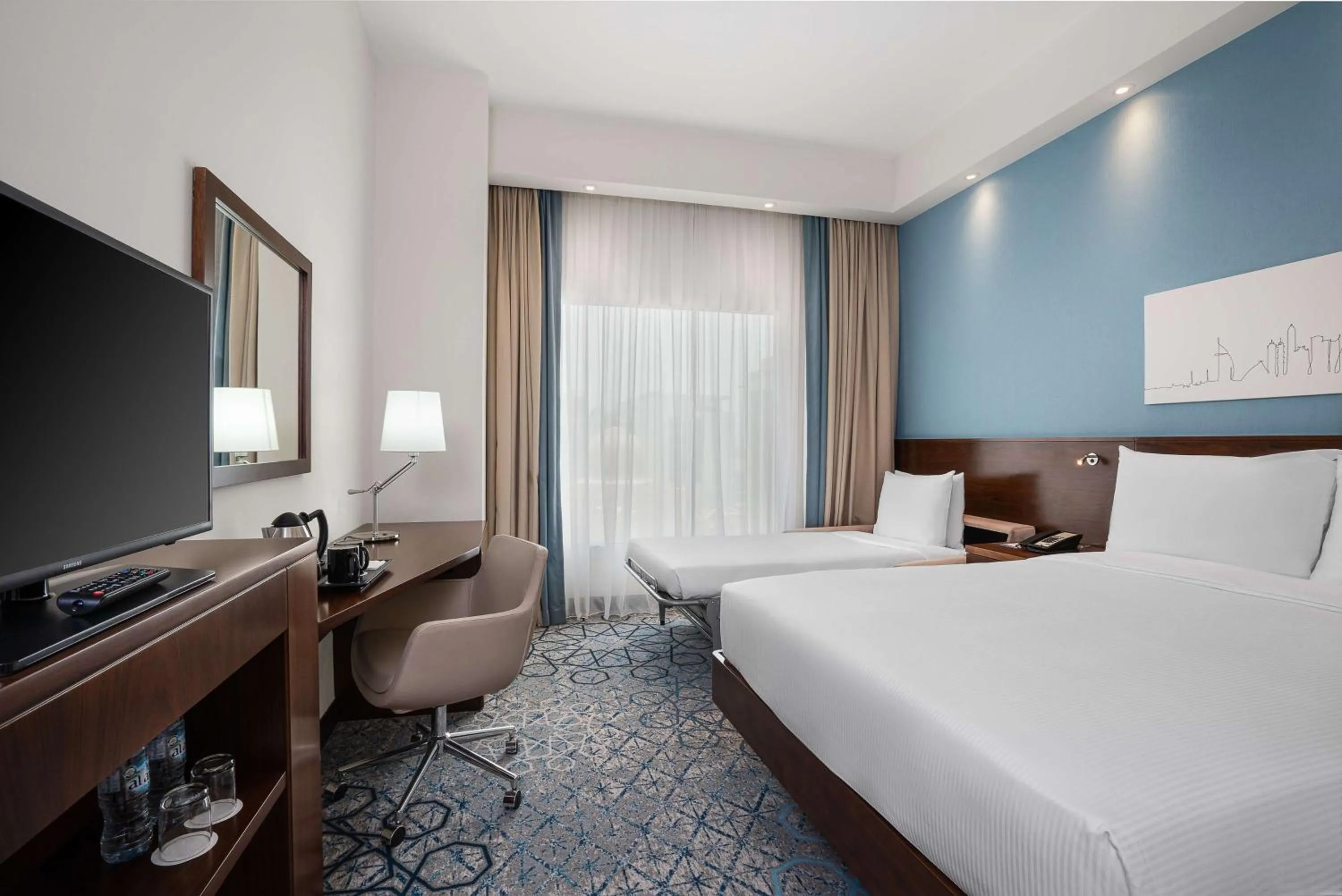 Bed in Hampton By Hilton Dubai Al Barsha