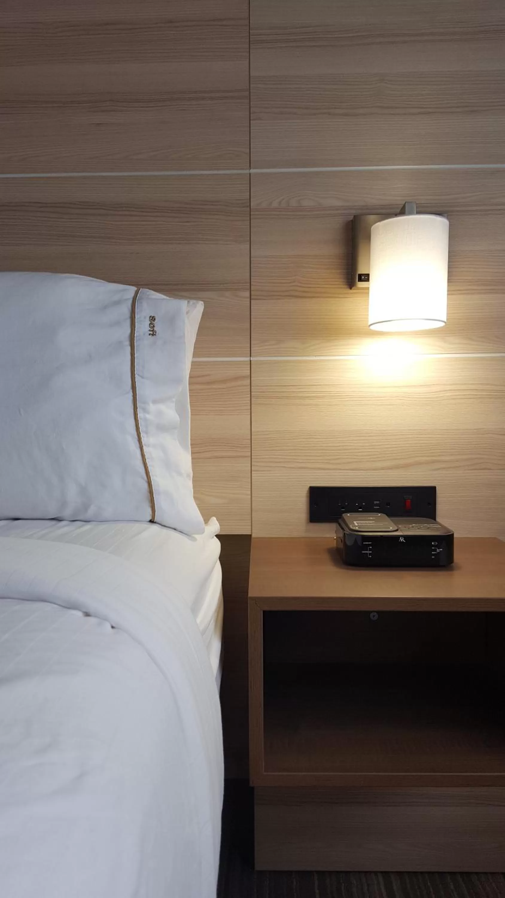 Decorative detail, Bed in Holiday Inn Express Louisville Northeast by IHG