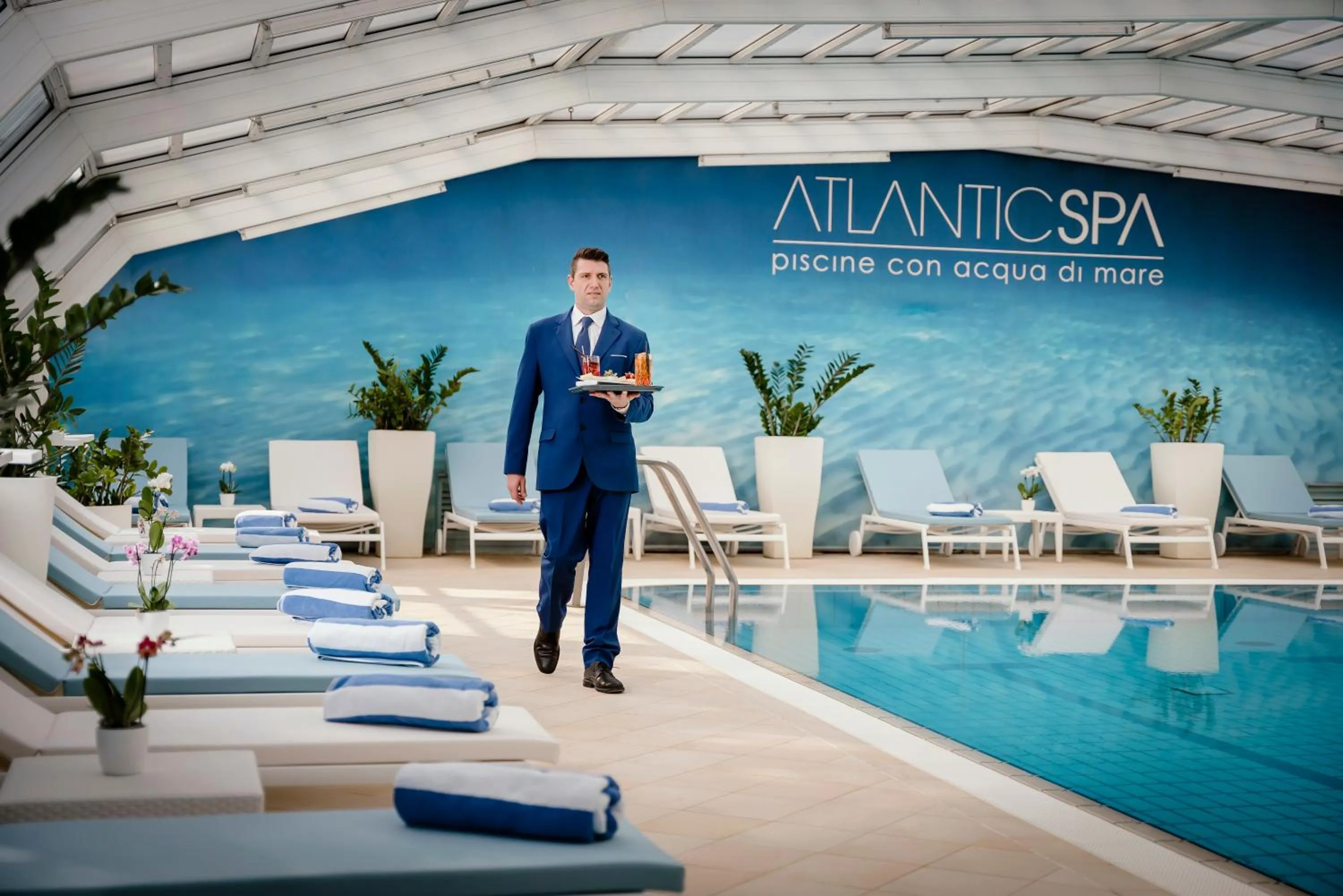 Swimming pool in Atlantic Hotel & SPA