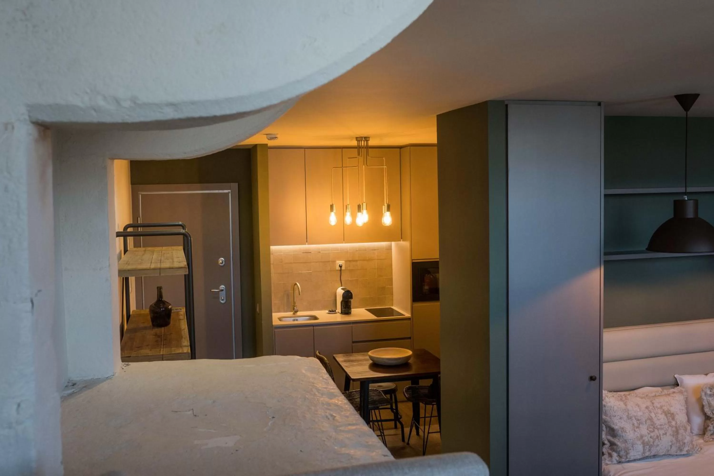 Bed in Olive Nature – Tourism Apartments