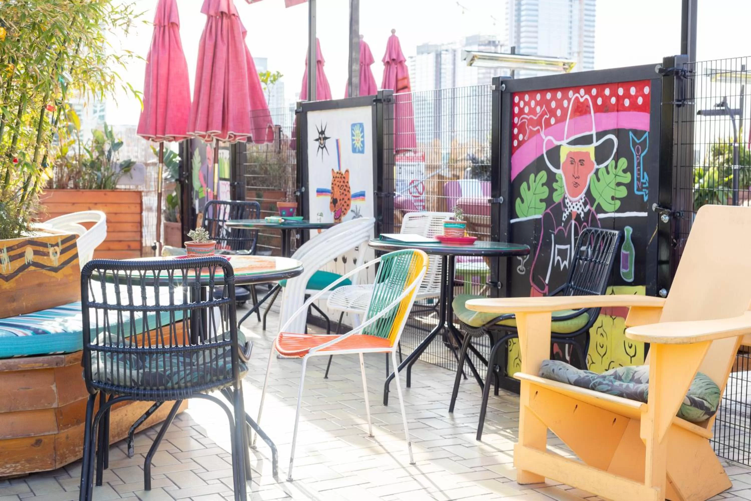 Balcony/Terrace in Freehand Los Angeles