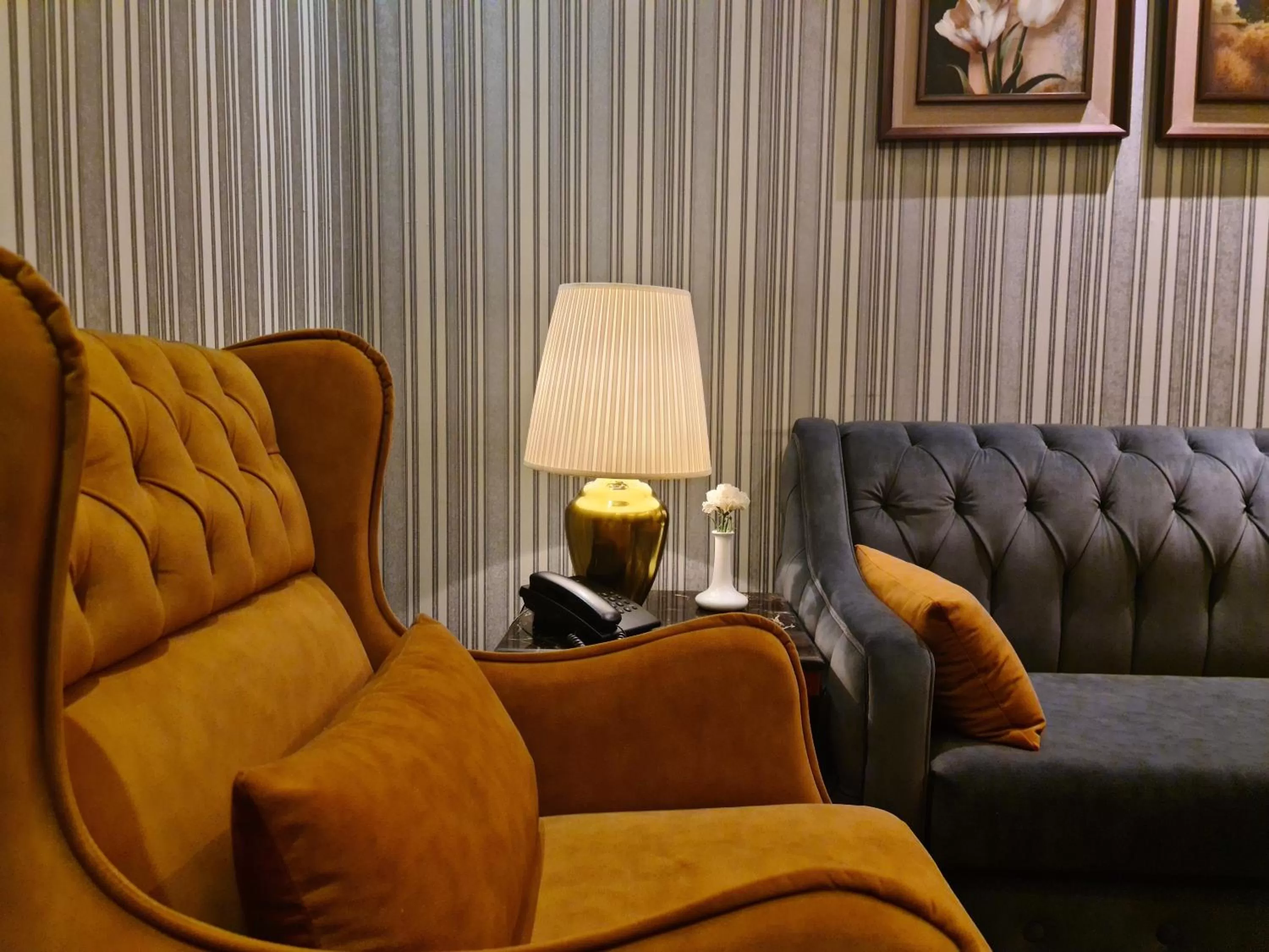 Living room in شاطيء الحياة للأجنحة الفندقية shaty alhayat