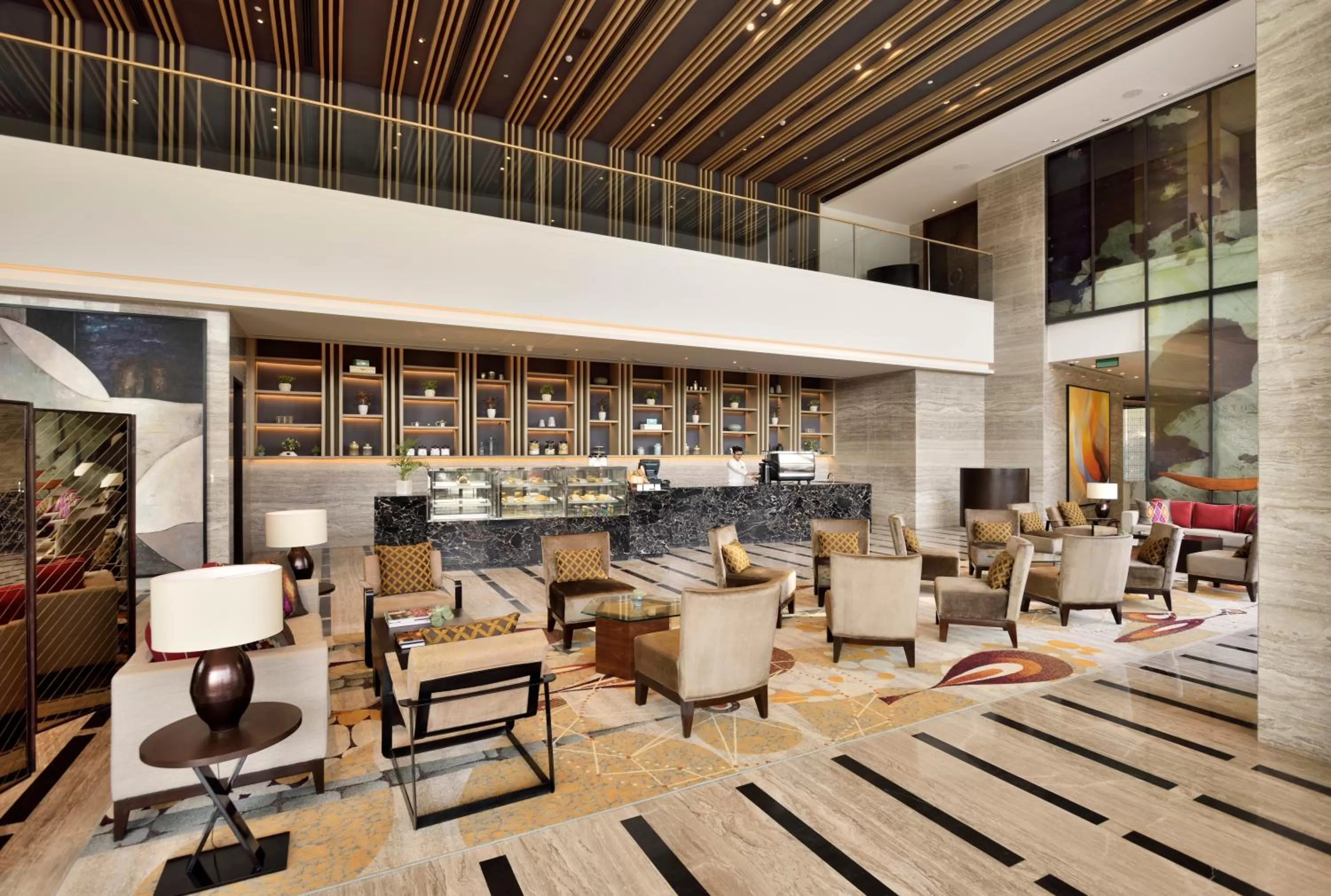 Restaurant/places to eat in Radisson Blu Faridabad