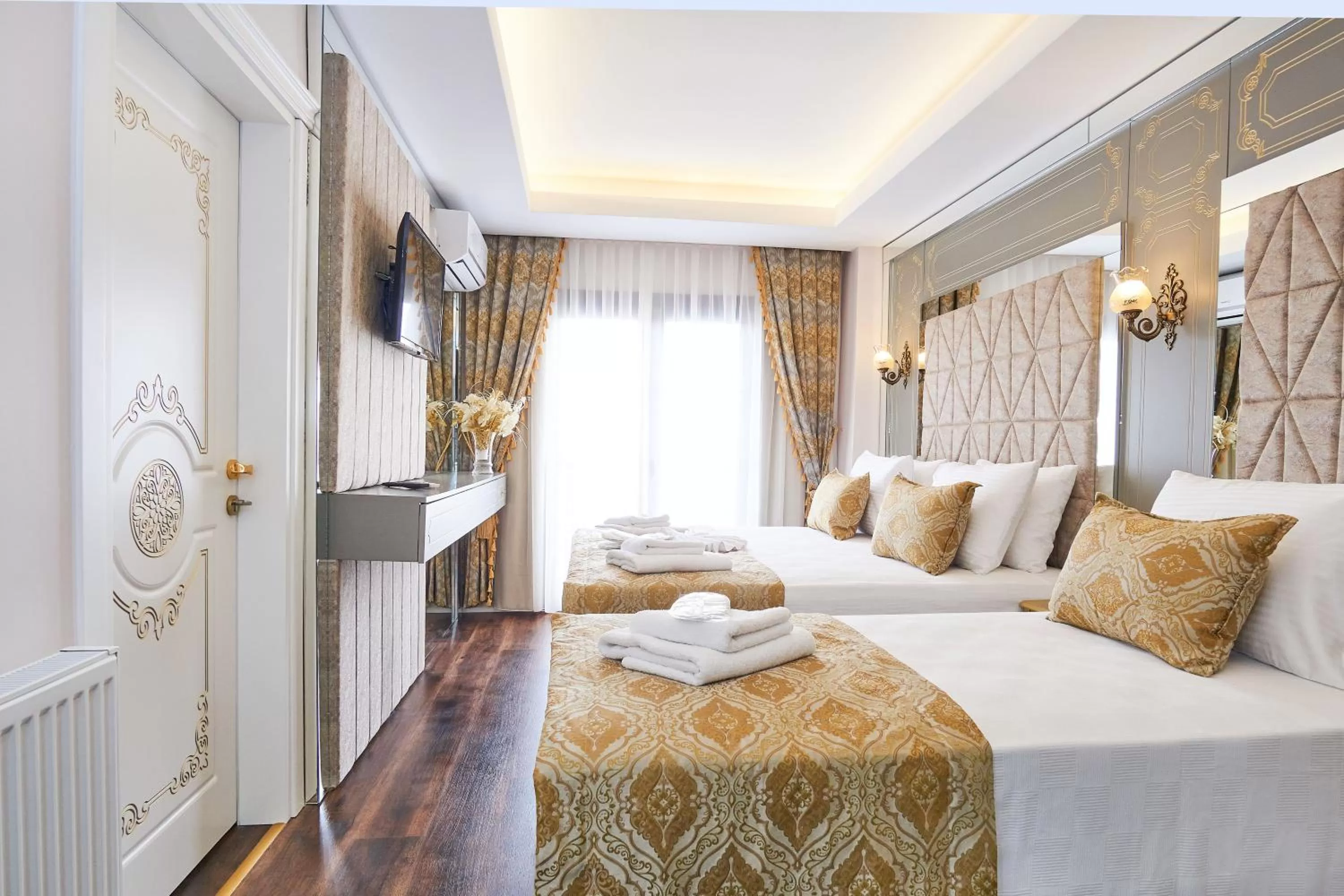 Bed in Sultan Suleyman Palace Hotel & Spa