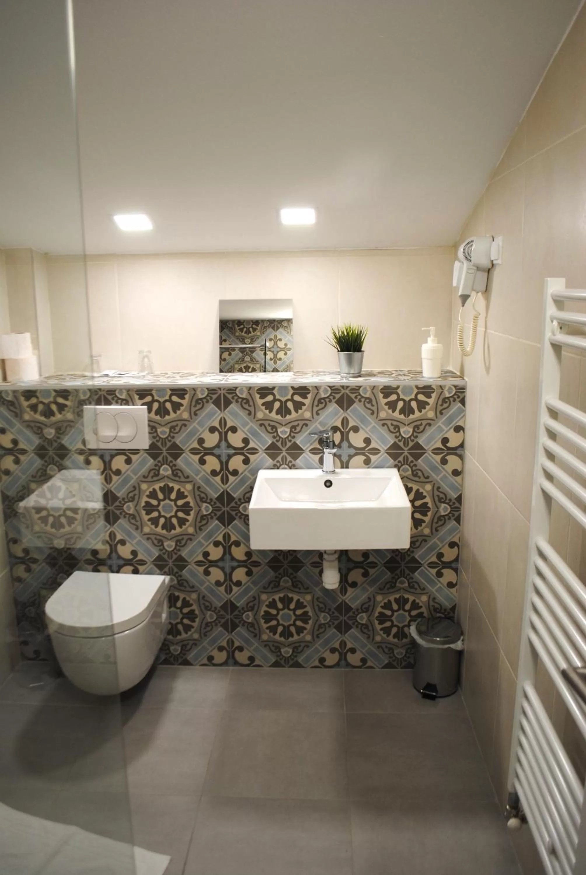 Toilet in Hotel Fala Zagreb