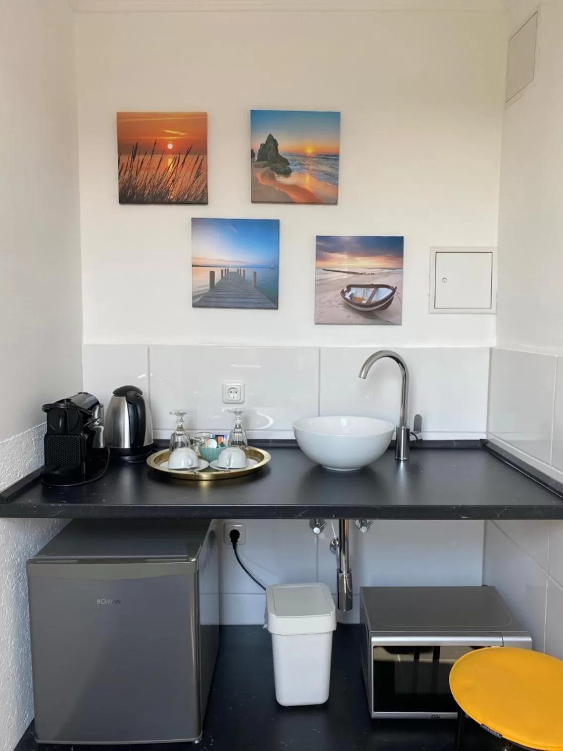 Coffee/tea facilities in Hotel am Hafen