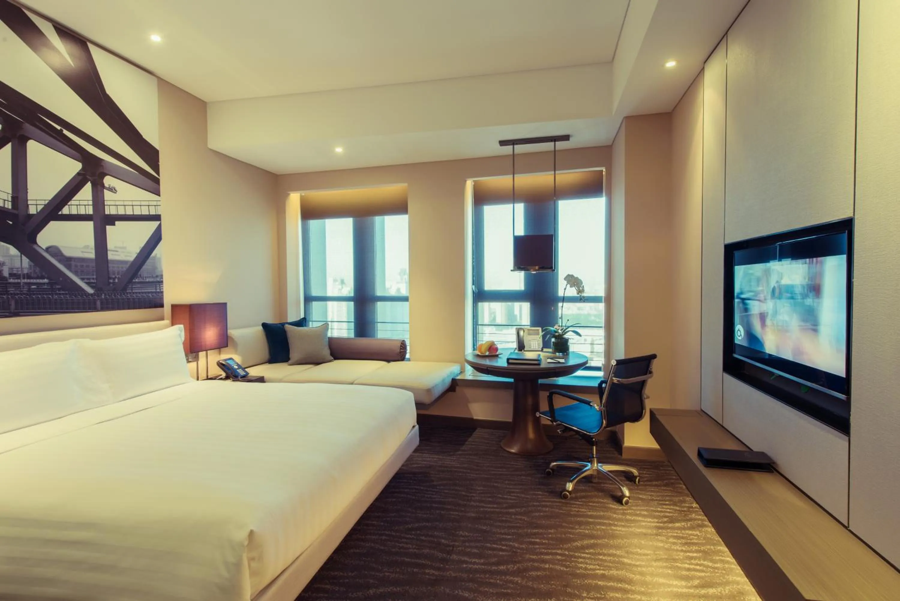 bunk bed, Bed in Pan Pacific Tianjin