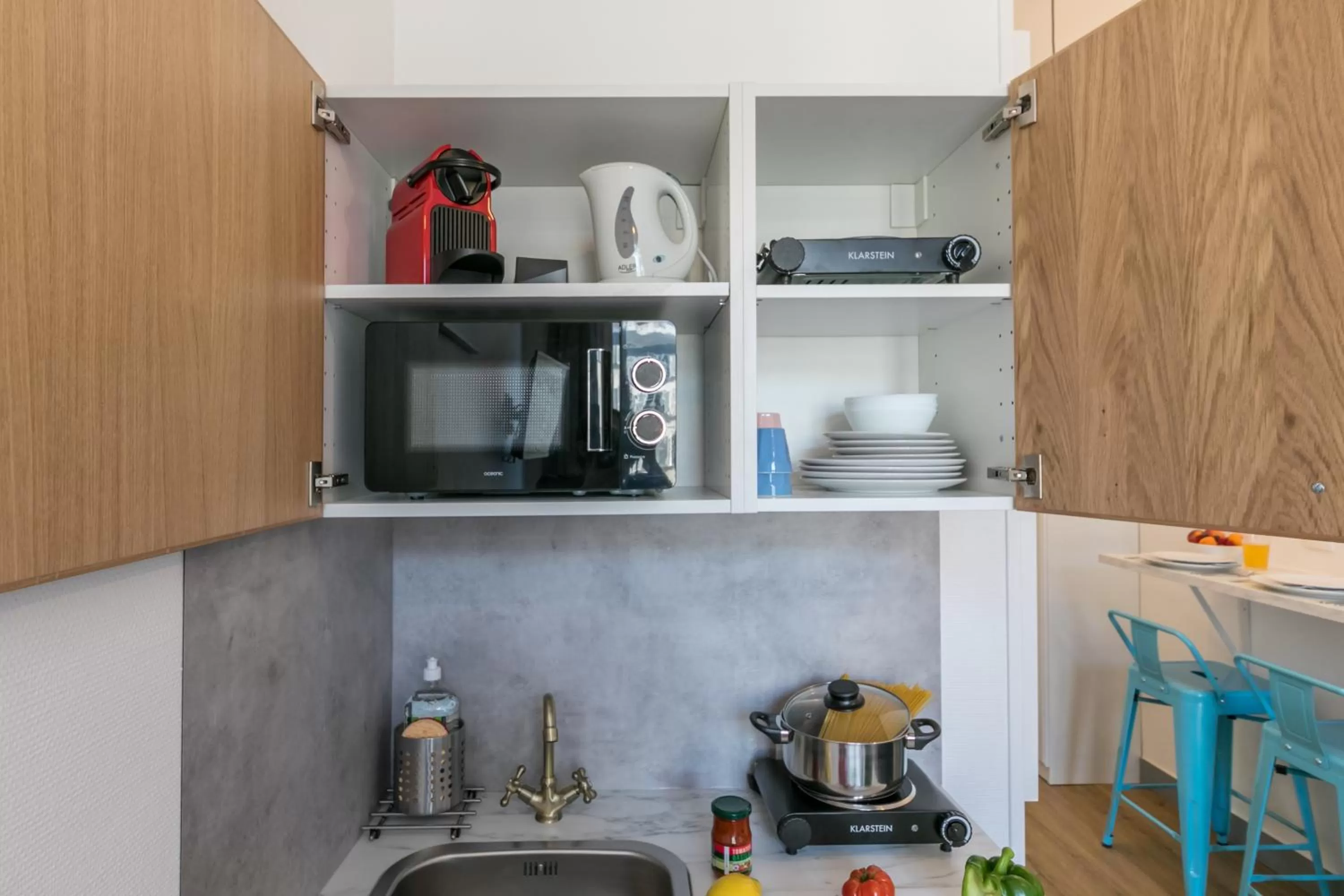 Coffee/tea facilities in WS Haussmann - La Fayette