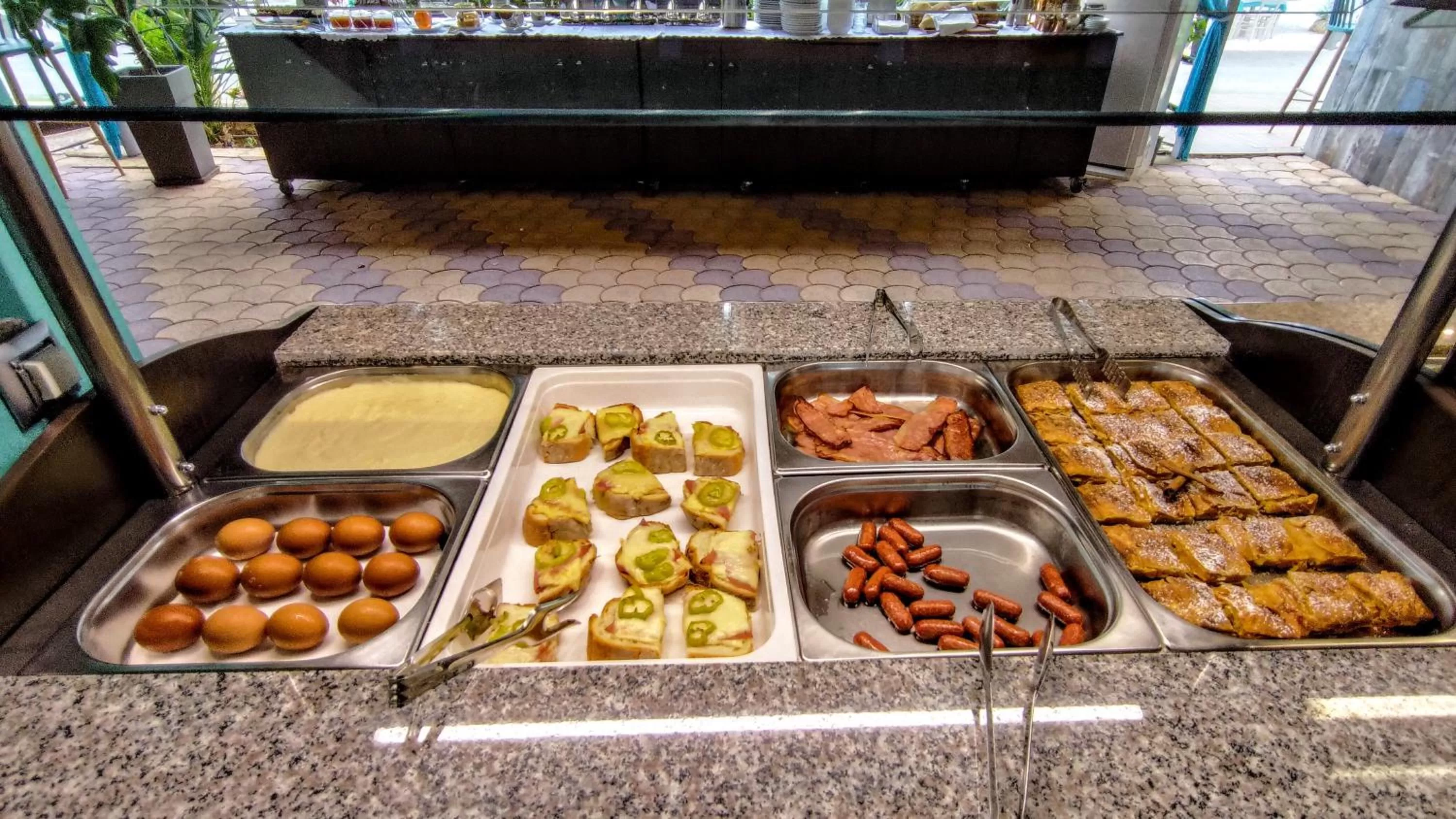 Breakfast in Thassos Hotel Grand Beach