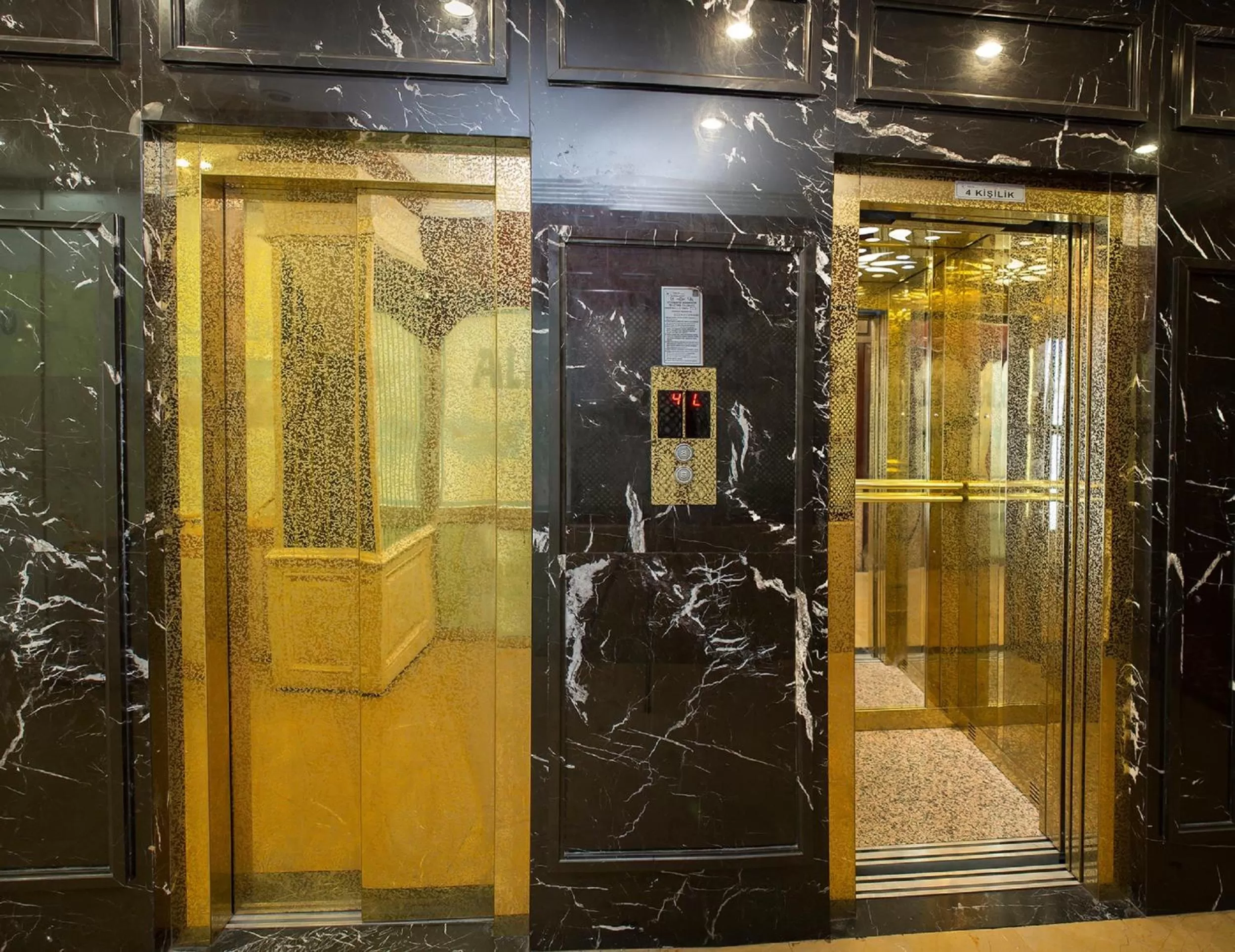 On site in Hotel Buyuk Hamit