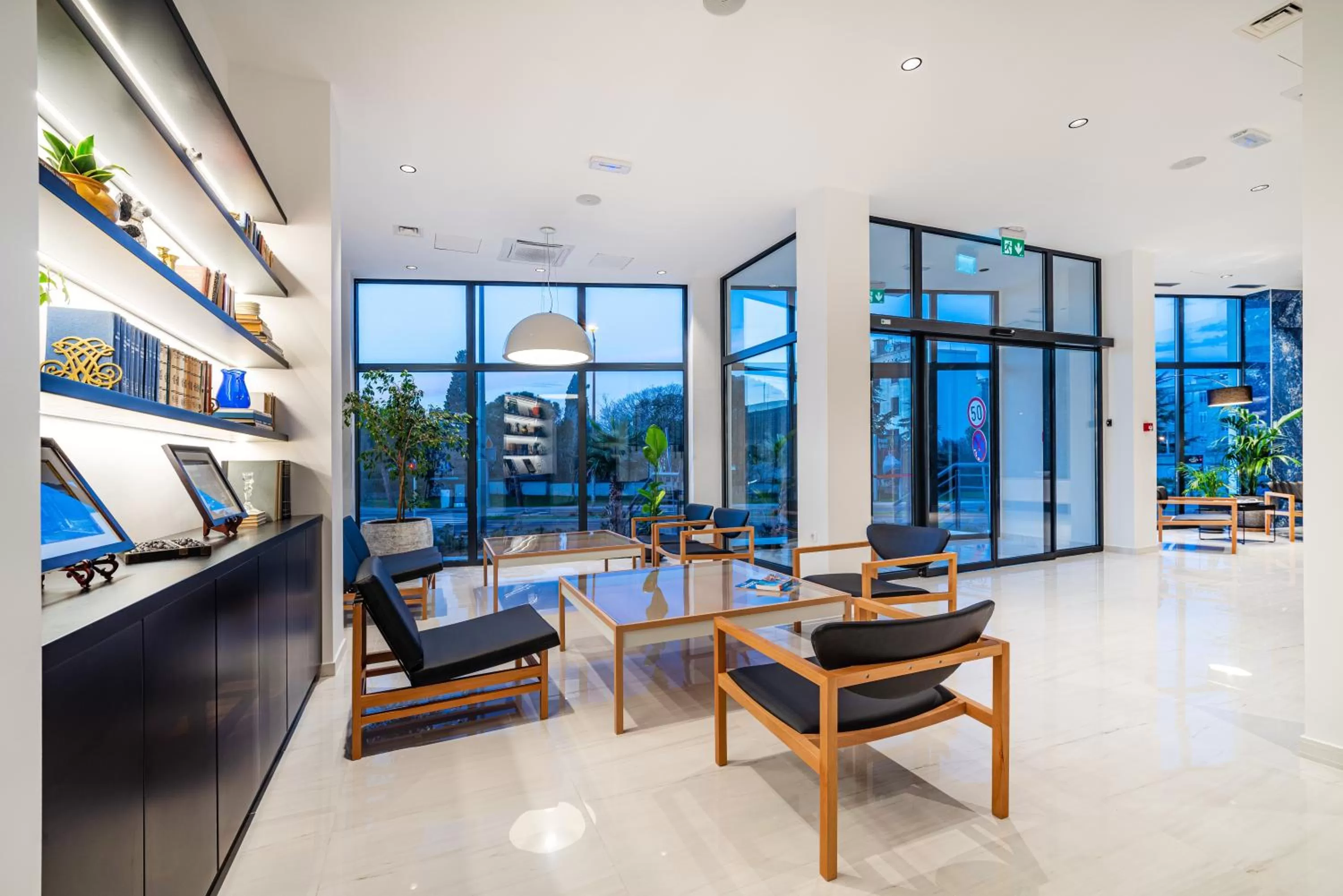 Seating area in Miramare Hotel