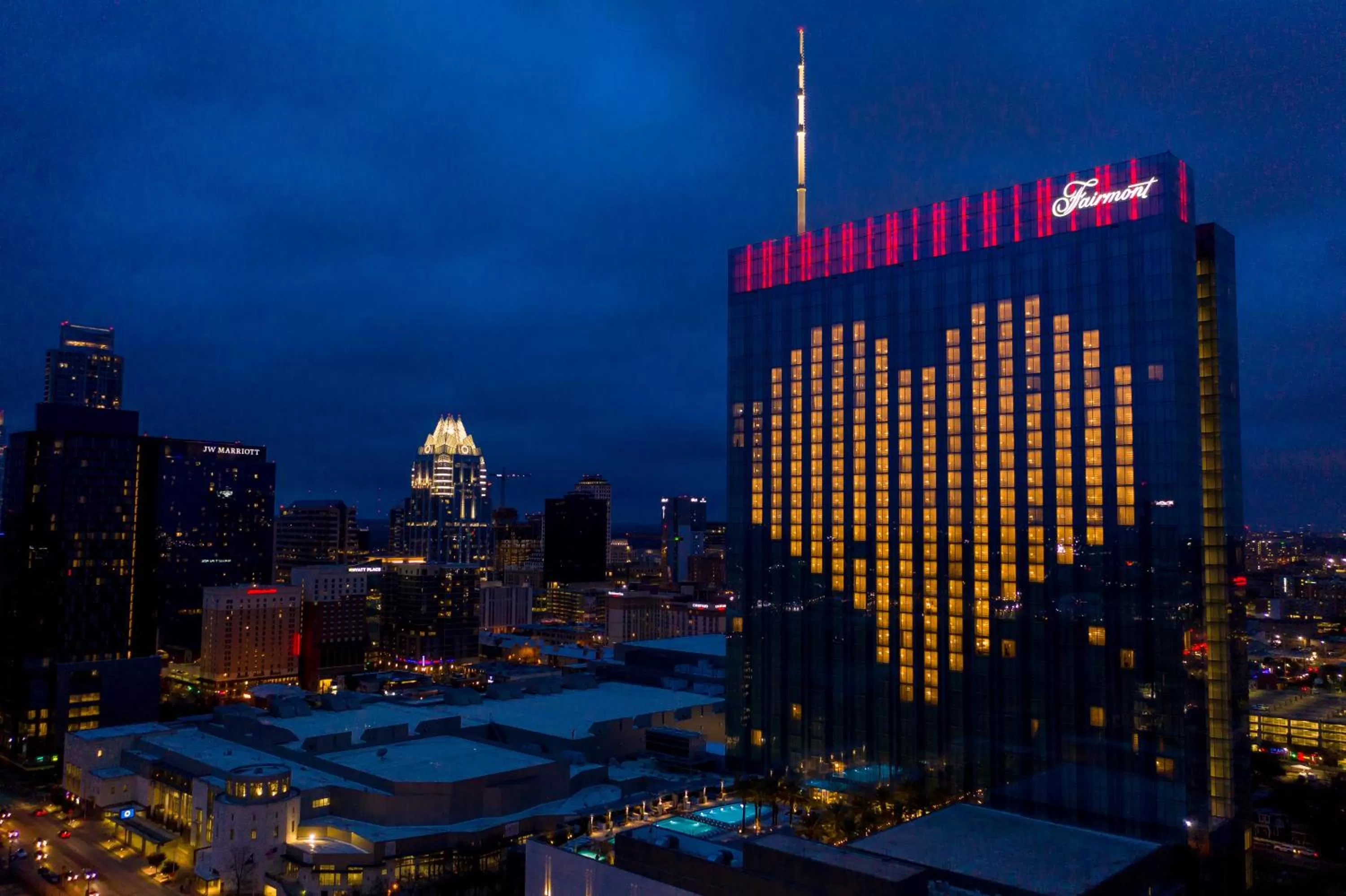 Property building in Fairmont Austin Gold Experience