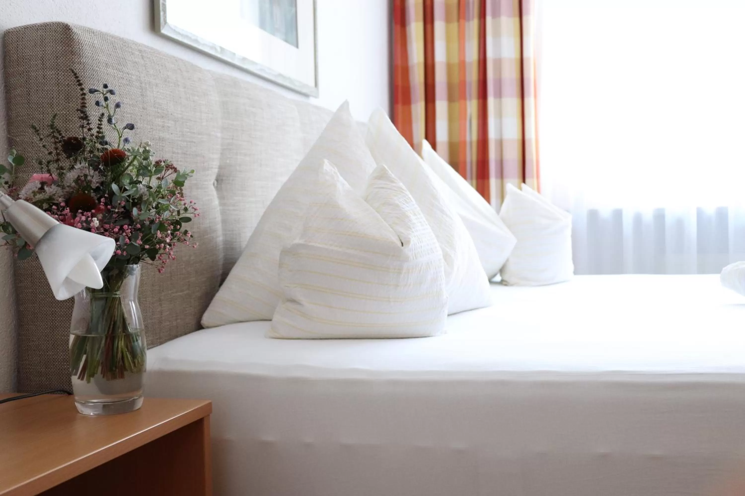 Bed in Hotel Theresia Garni