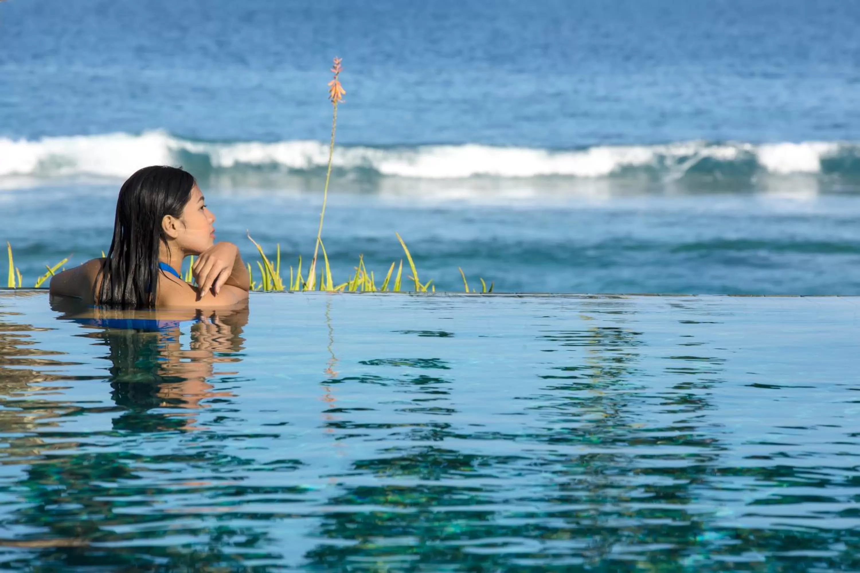 Swimming pool in Jeeva Klui Resort
