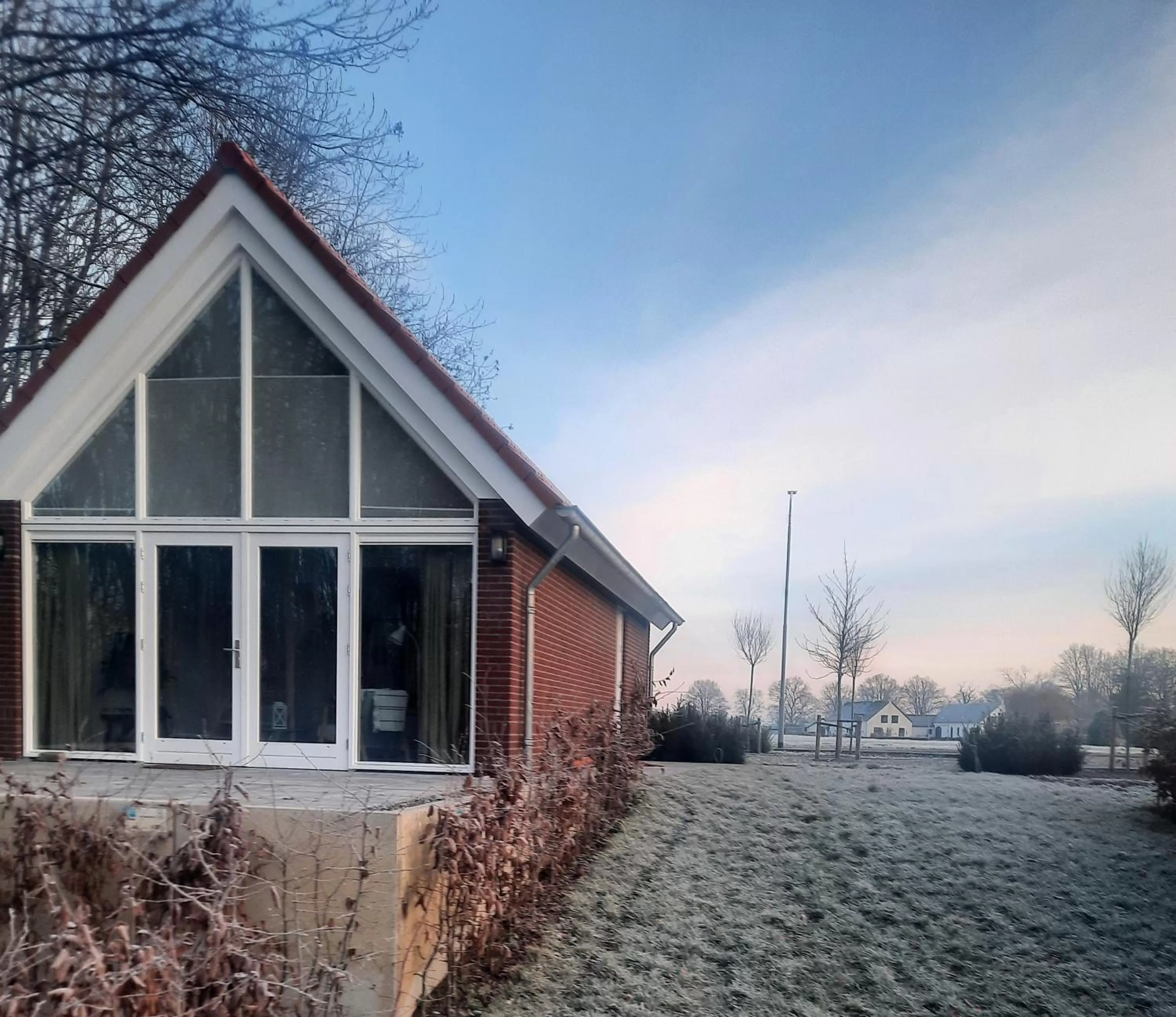 Property building, Winter in Gastenverblijf de Vense Weide