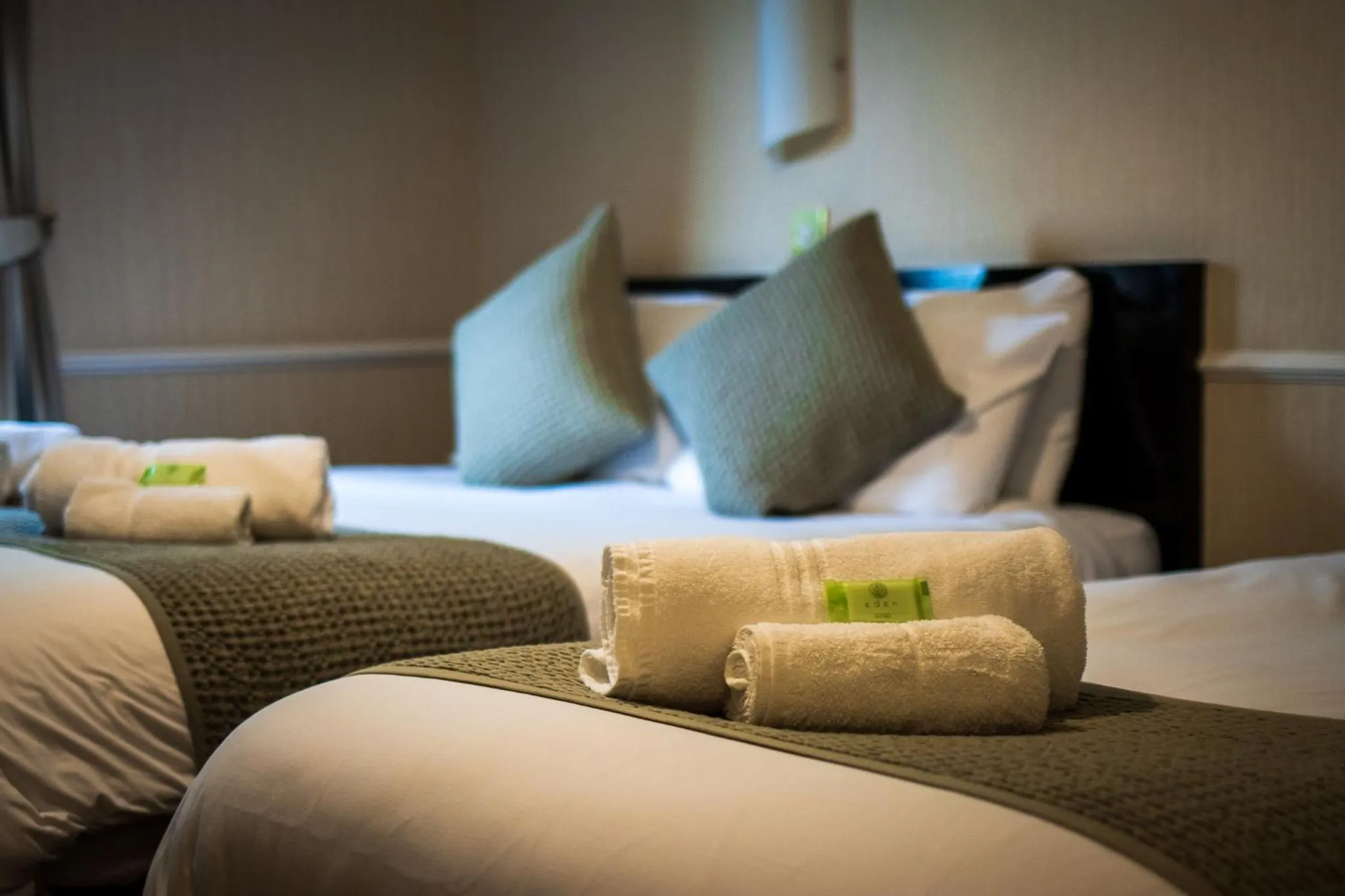 Bed in Bowes Incline Hotel