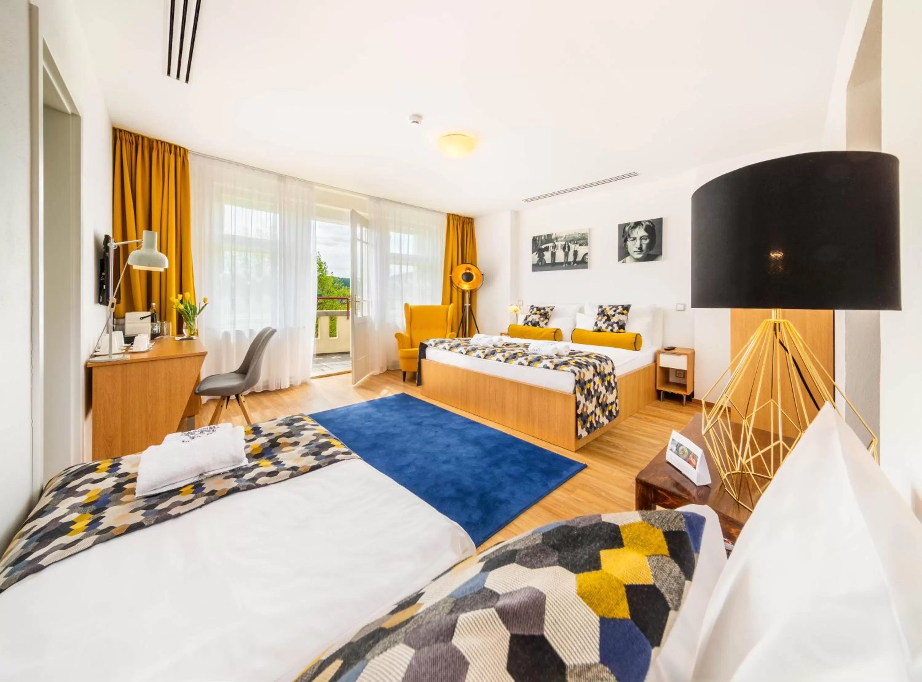 Exclusive Triple Room with Balcony in Boutique Hotel Villa Beatika