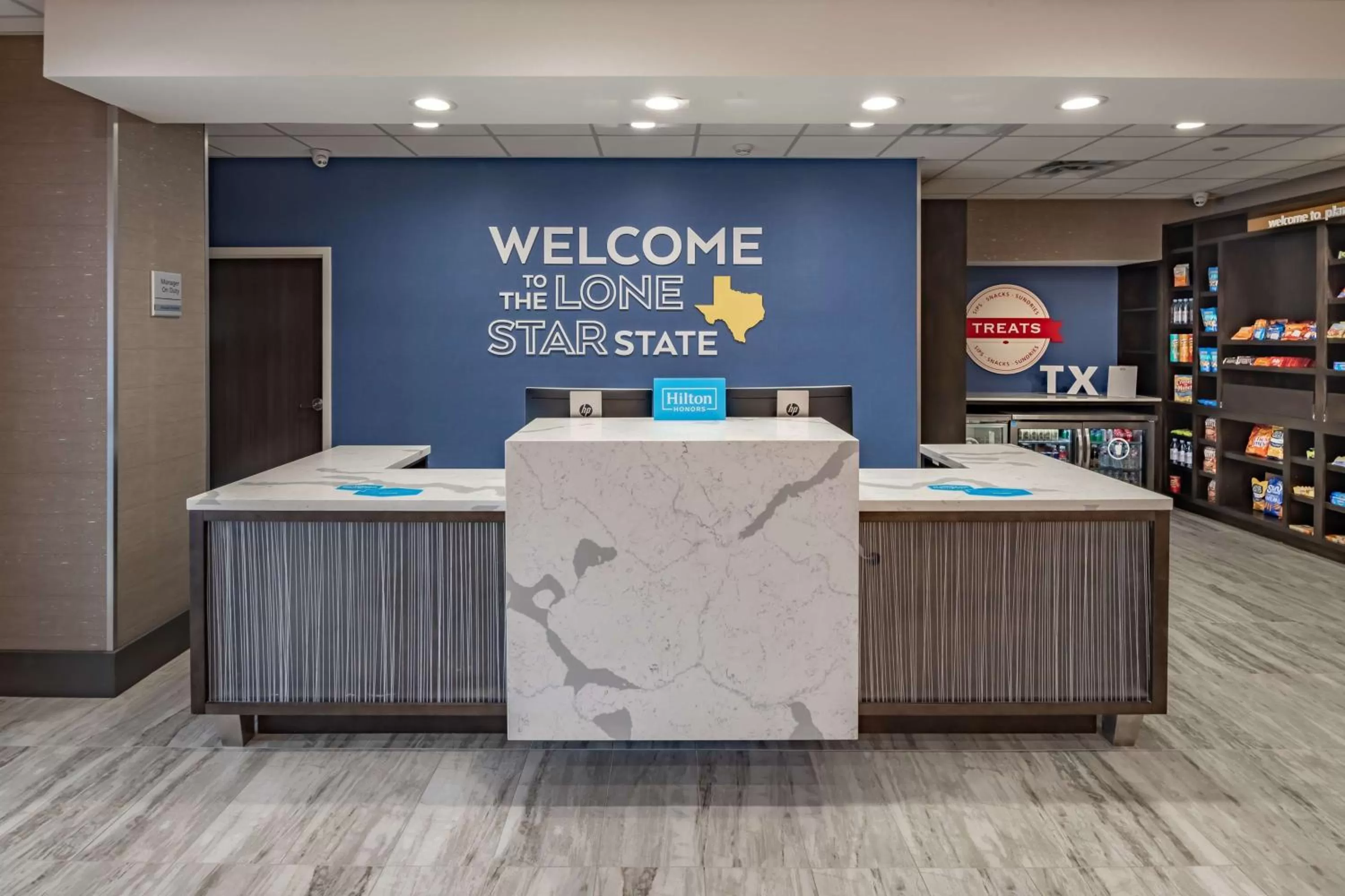 Lobby or reception in Hampton Inn & Suites Dallas/Plano Central